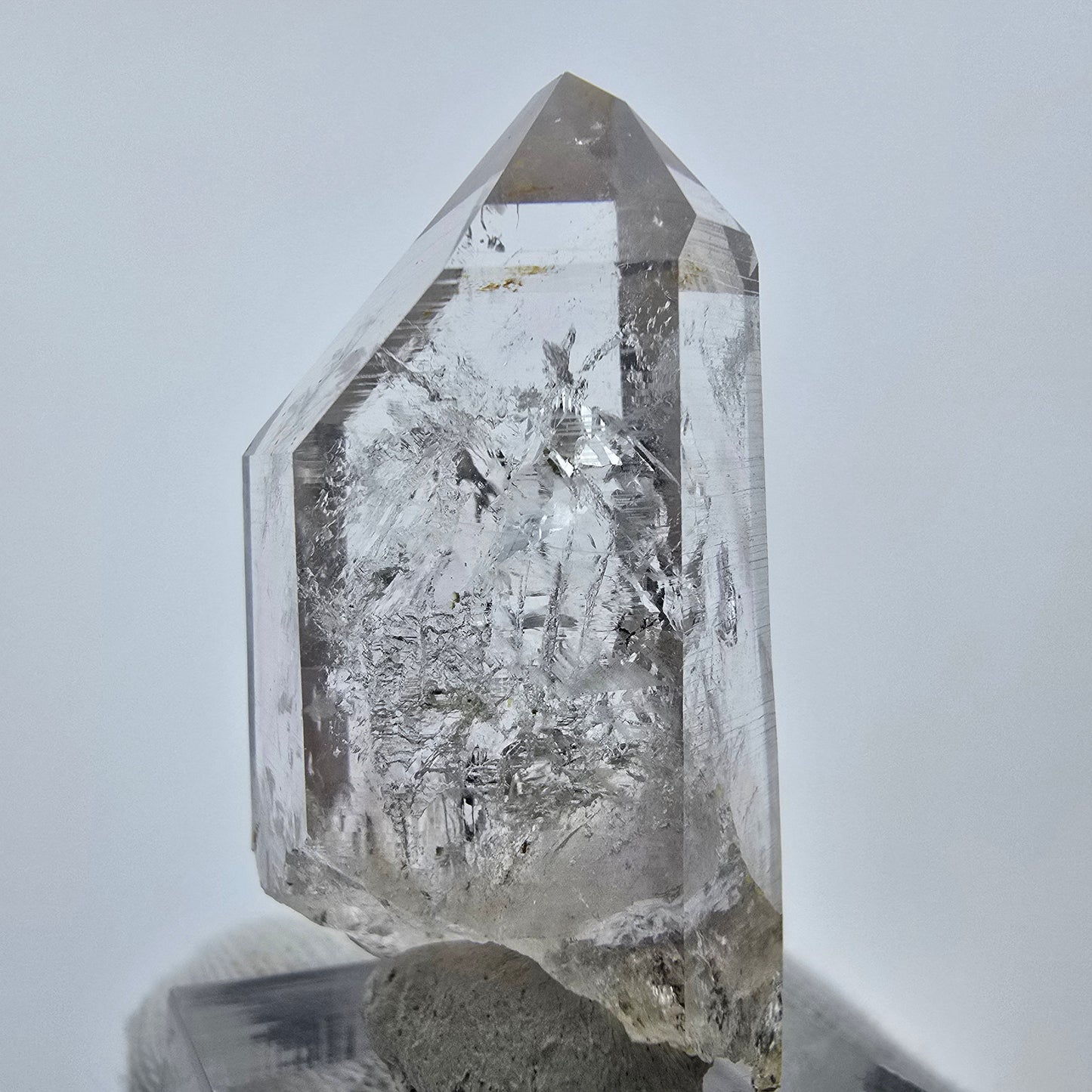 Enhydro Phantom Amethyst, 1x Blase Streep Mine, Goboboseb, Namibia 43*22*16mm