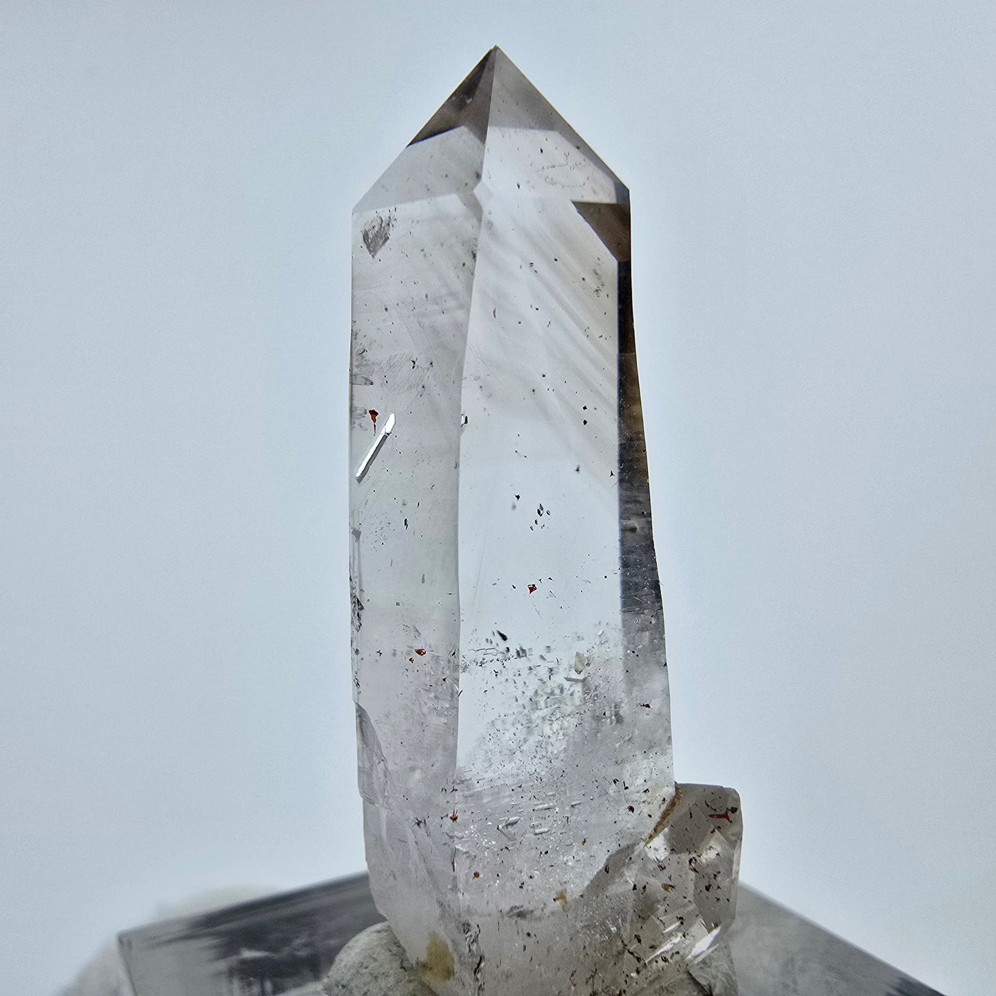 Klarer Phantom Rauchquarz Zepter Kristall Goboboseb, Namibia 38*15*15mm