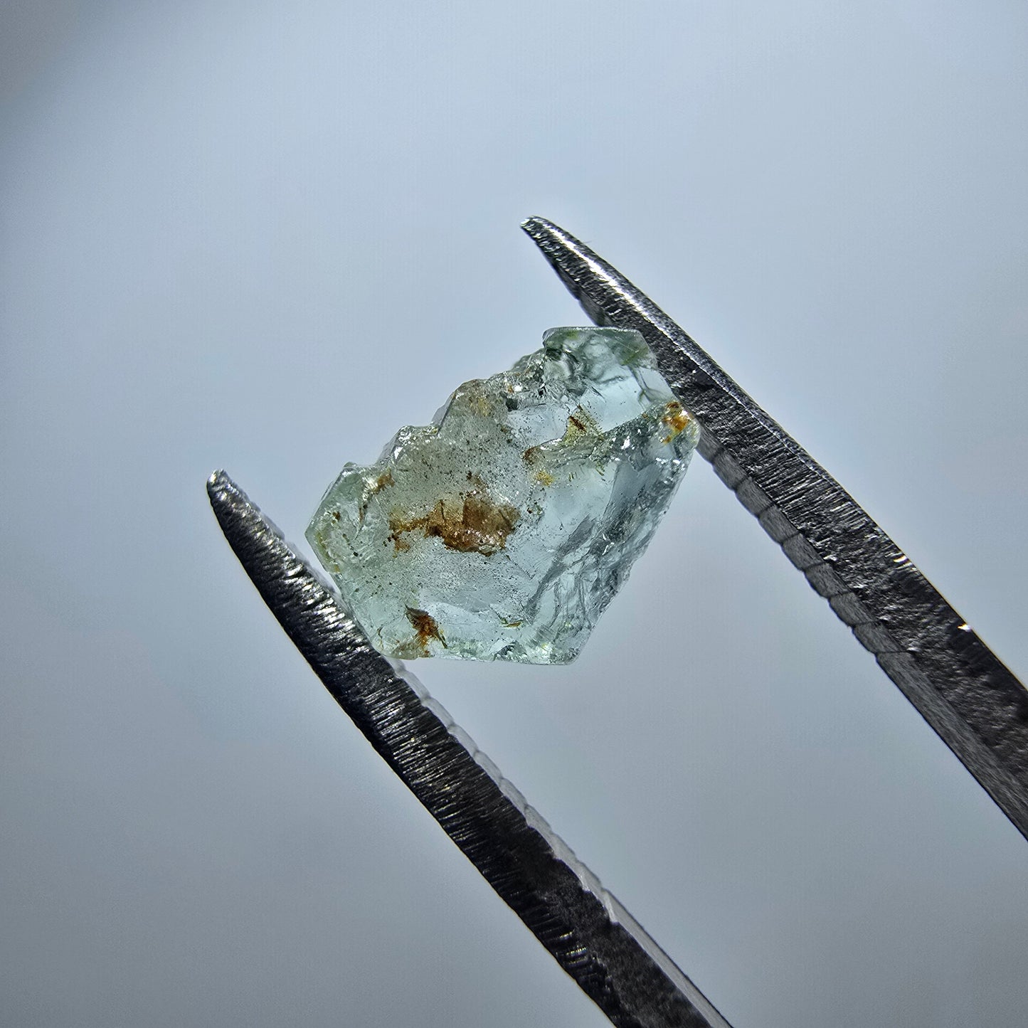 Cristal de tourmaline verdélite rare, vert Minas Gerais, Brésil #7990