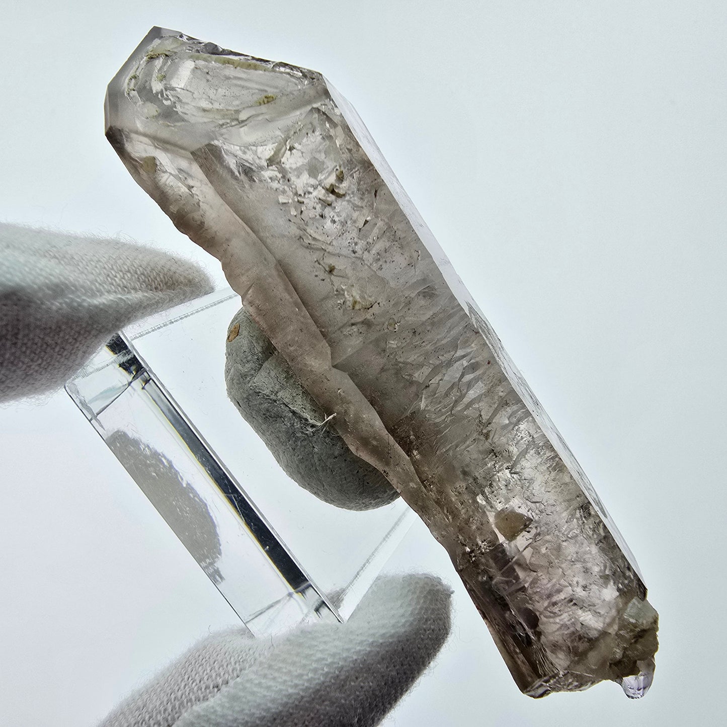 Enhydro Phantom Amethyst Doppelender 3x Blase Goboboseb, Namibia 76*25*18mm
