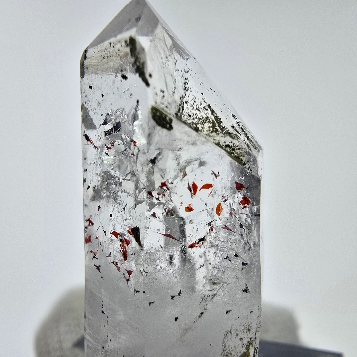 Harlekin Phantom Amethyst Kristall Streep Mine, Goboboseb, Namibia 34*14*13mm