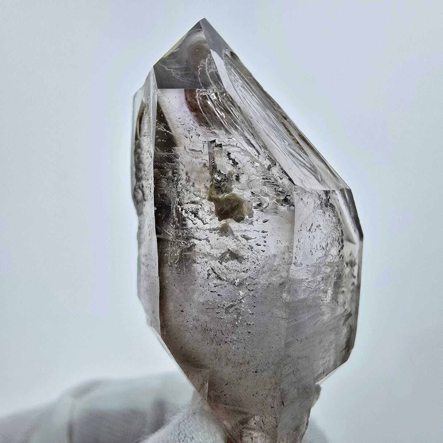 Enhydro Phantom Amethyst DT Zepter, 3x Blase Goboboseb, Namibia 51*22*22mm