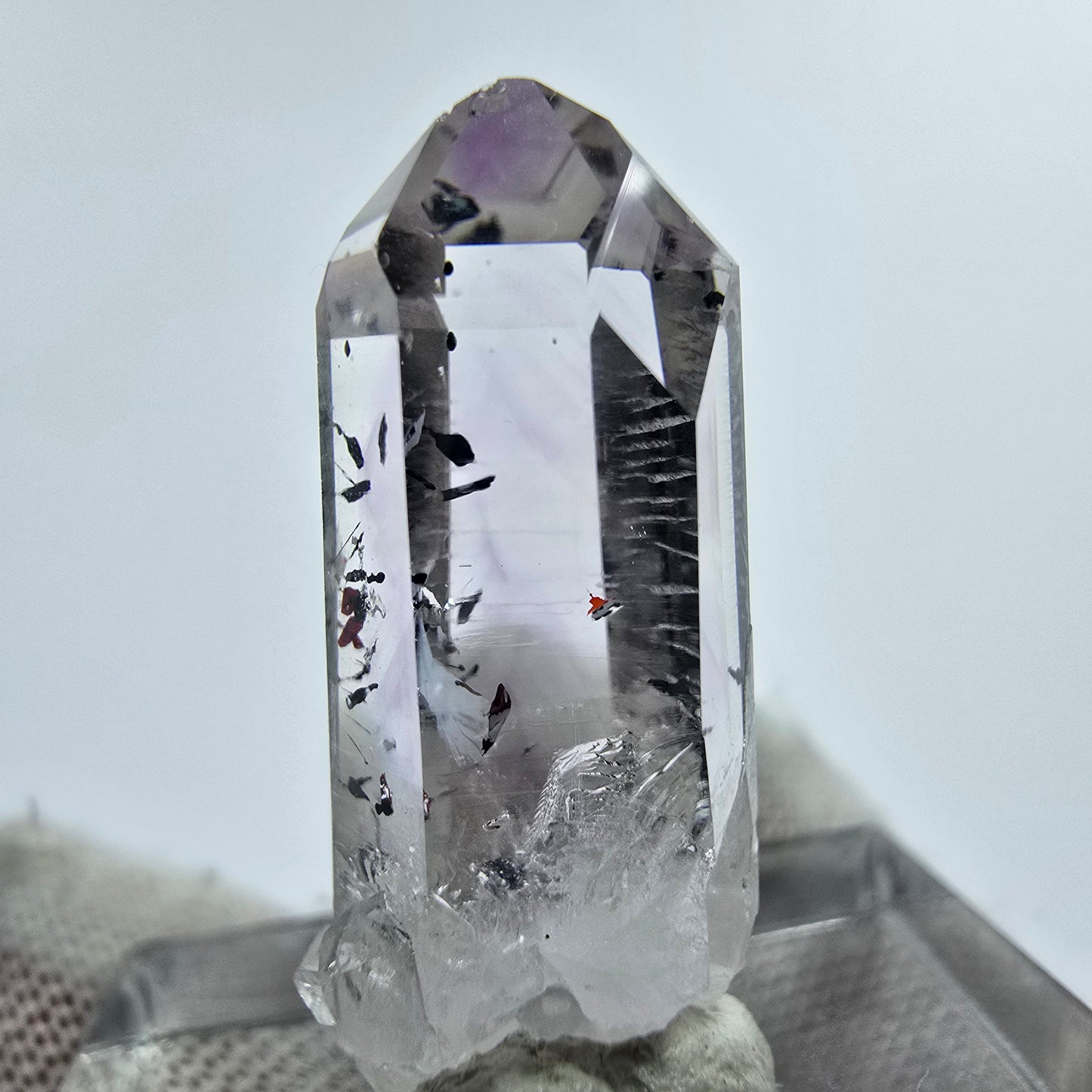 Harlekin Phantom Amethyst Kristall Streep Mine Goboboseb Namibia 26*11*11mm