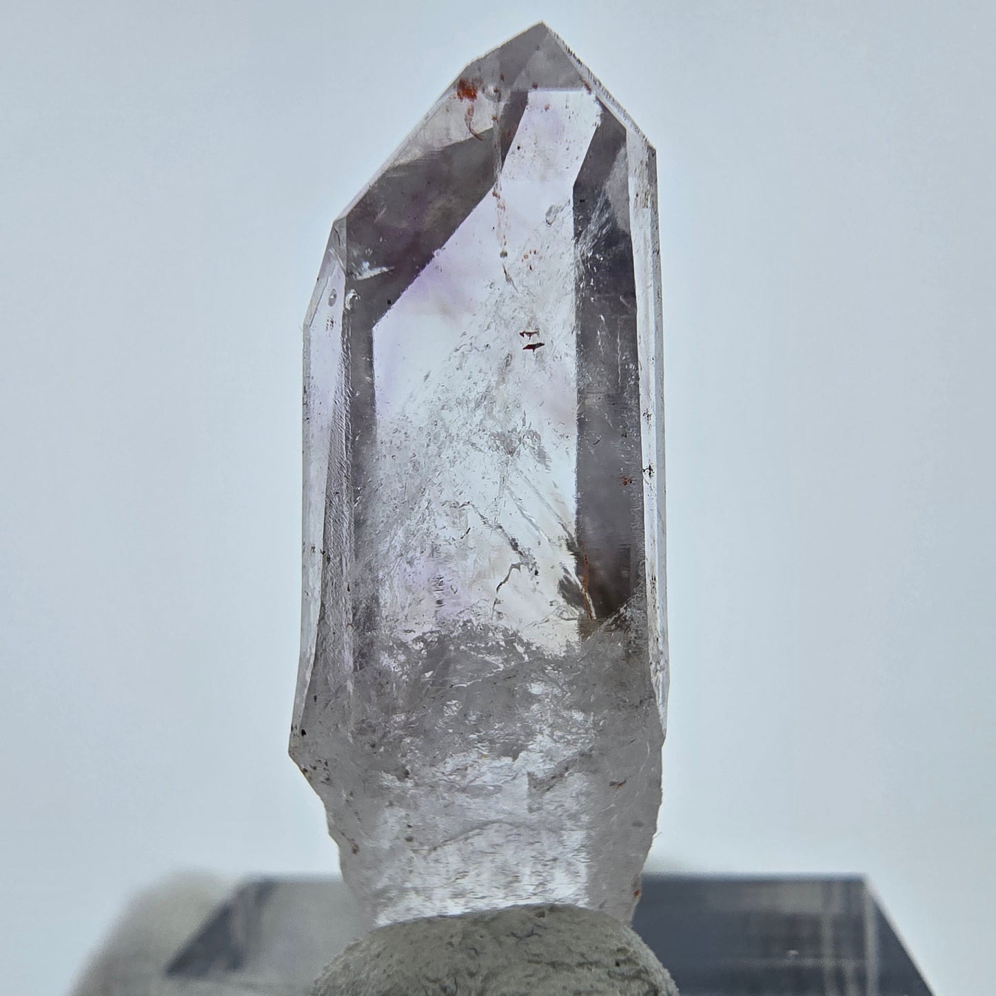 Enhydro Phantom Amethyst, 1x Blase Streep Mine, Goboboseb, Namibia 31*10*5mm