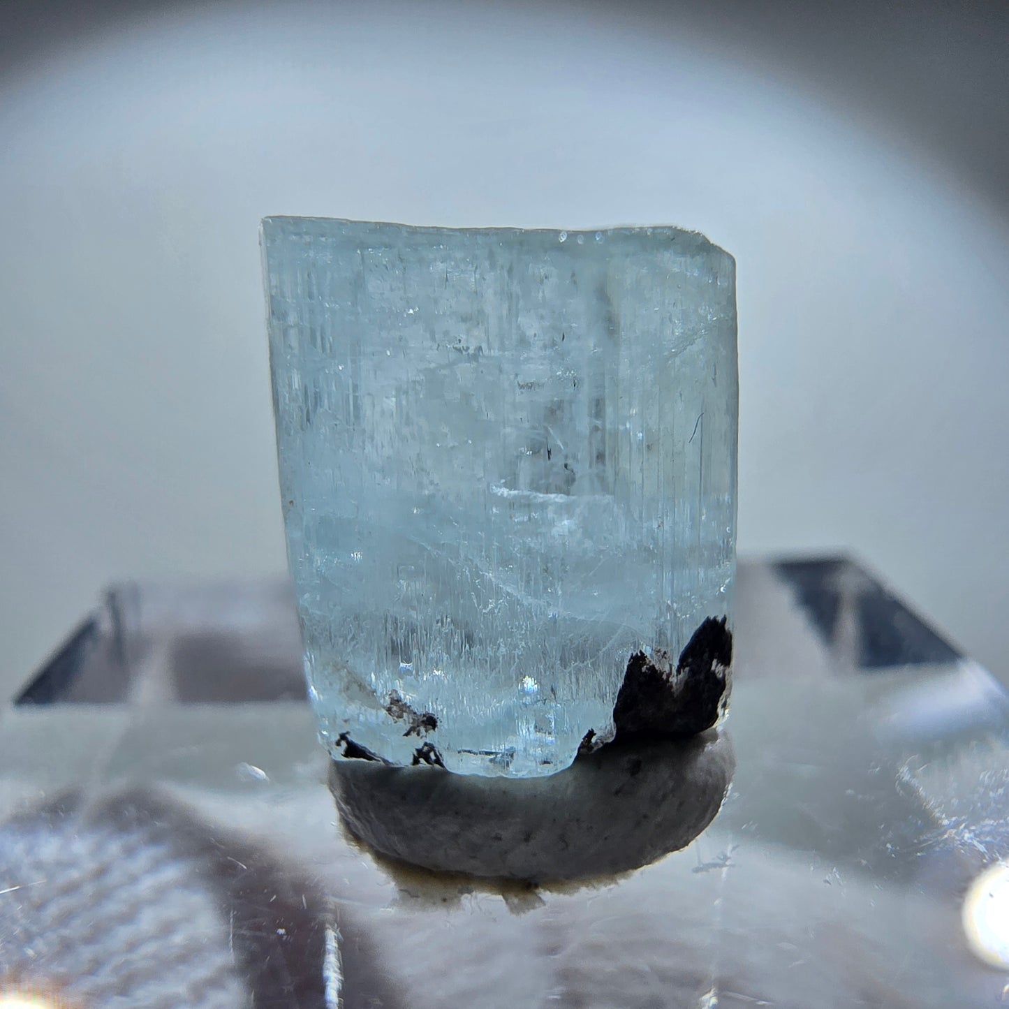 Klarer Aquamarin Kristall, blau Nagar, Pakistan 11*9*8mm