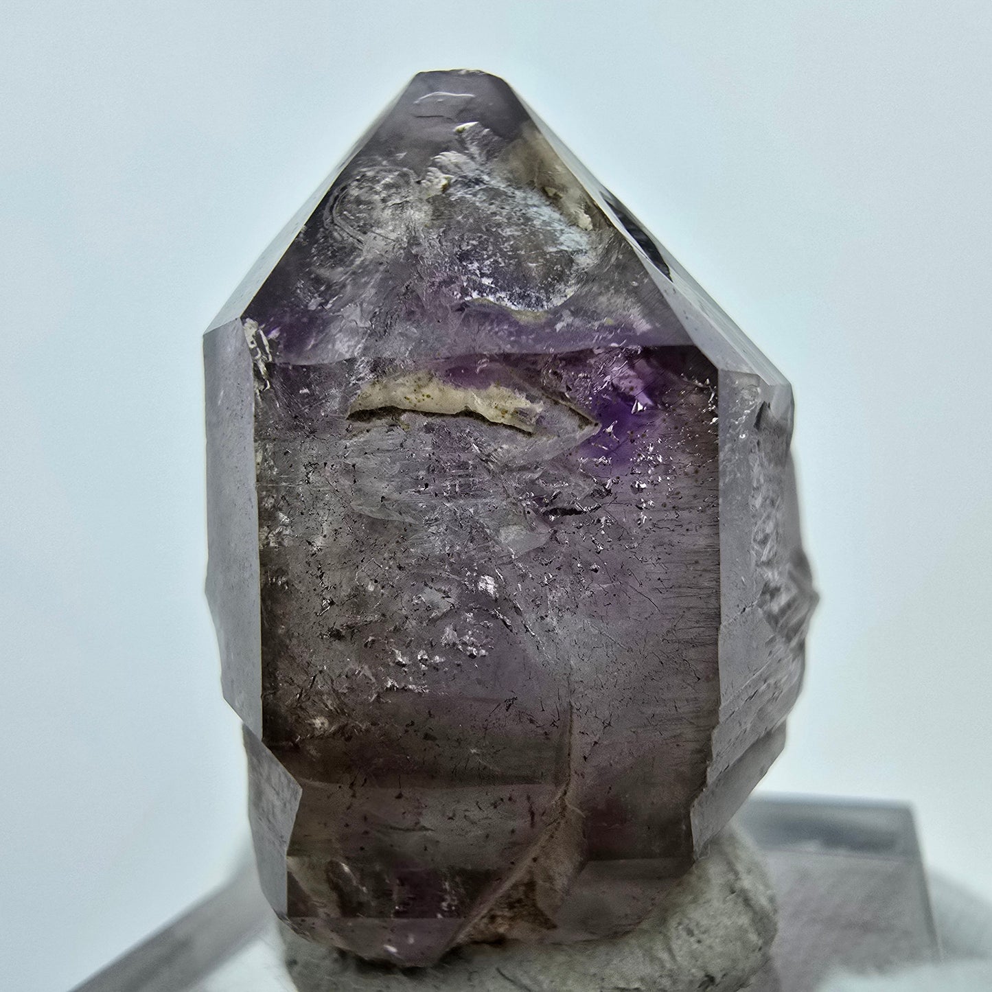 Phantom Amethyst, Fenster Zepter Stufe Goboboseb, Namibia 31*31*22mm, Sammlung