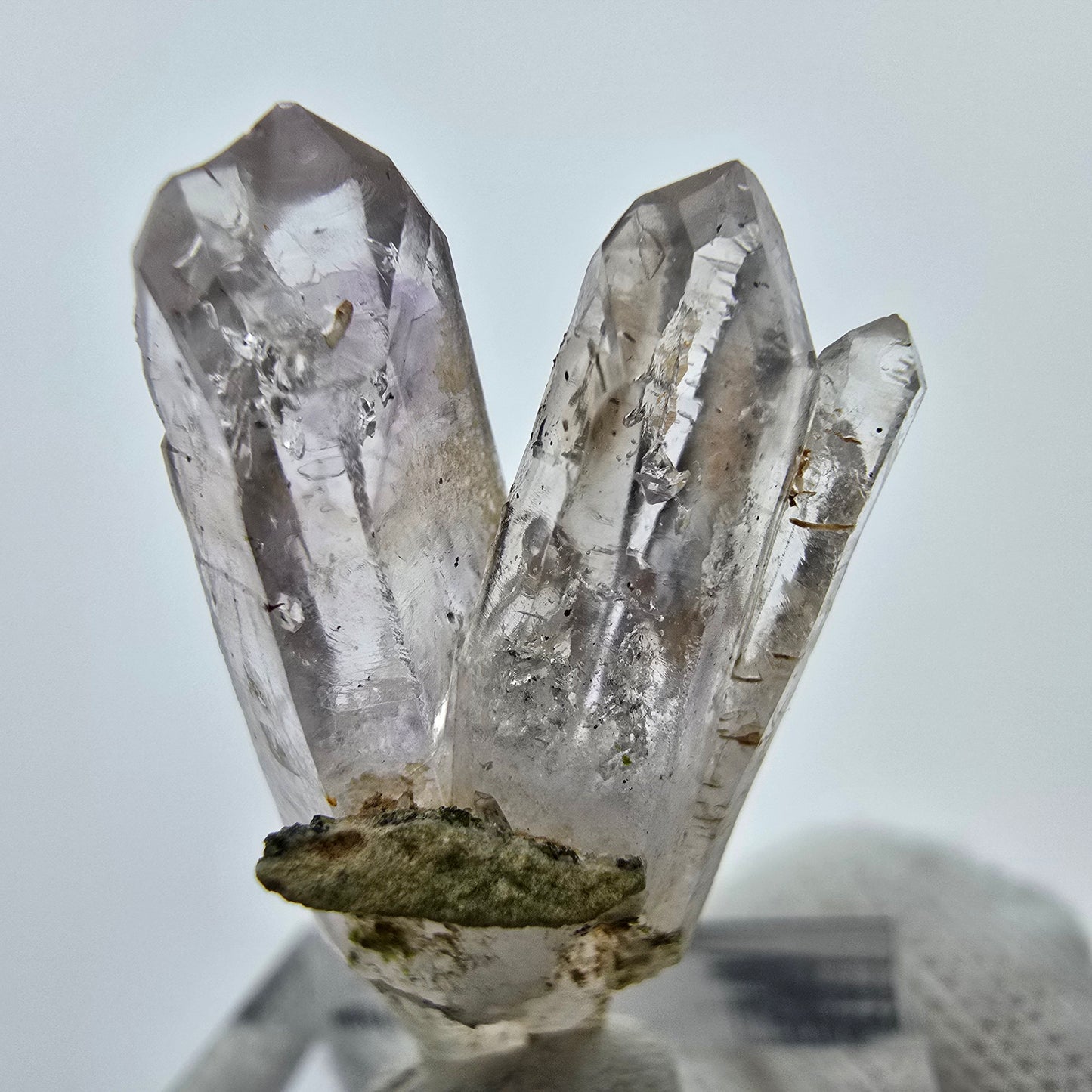 Klare Phantom Amethyst Spitzen Streep Mine, Goboboseb, Namibia 34*18*12mm