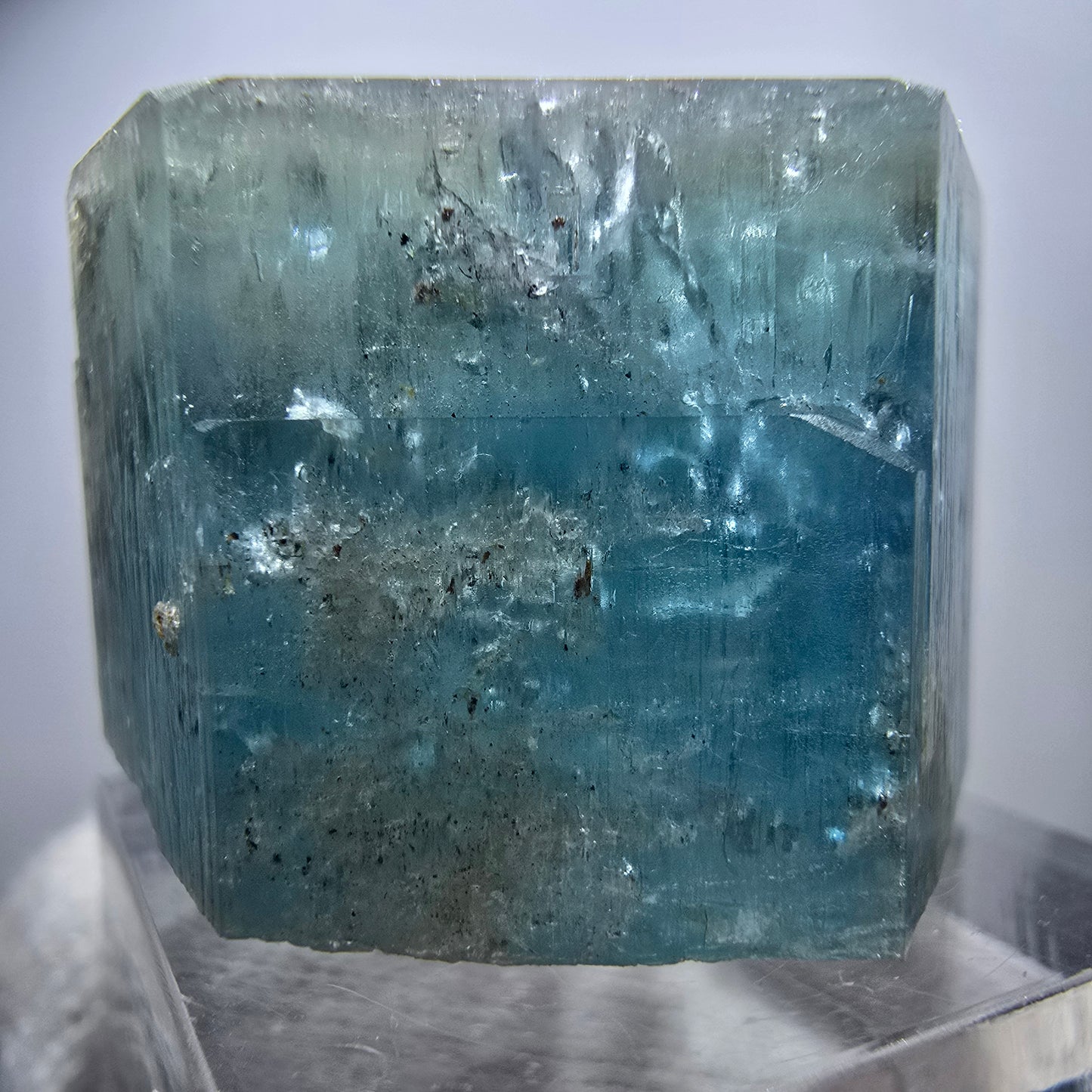 Seltener Aquamarin X mit Hyalit Erongo, Namibia 31*24*21mm
