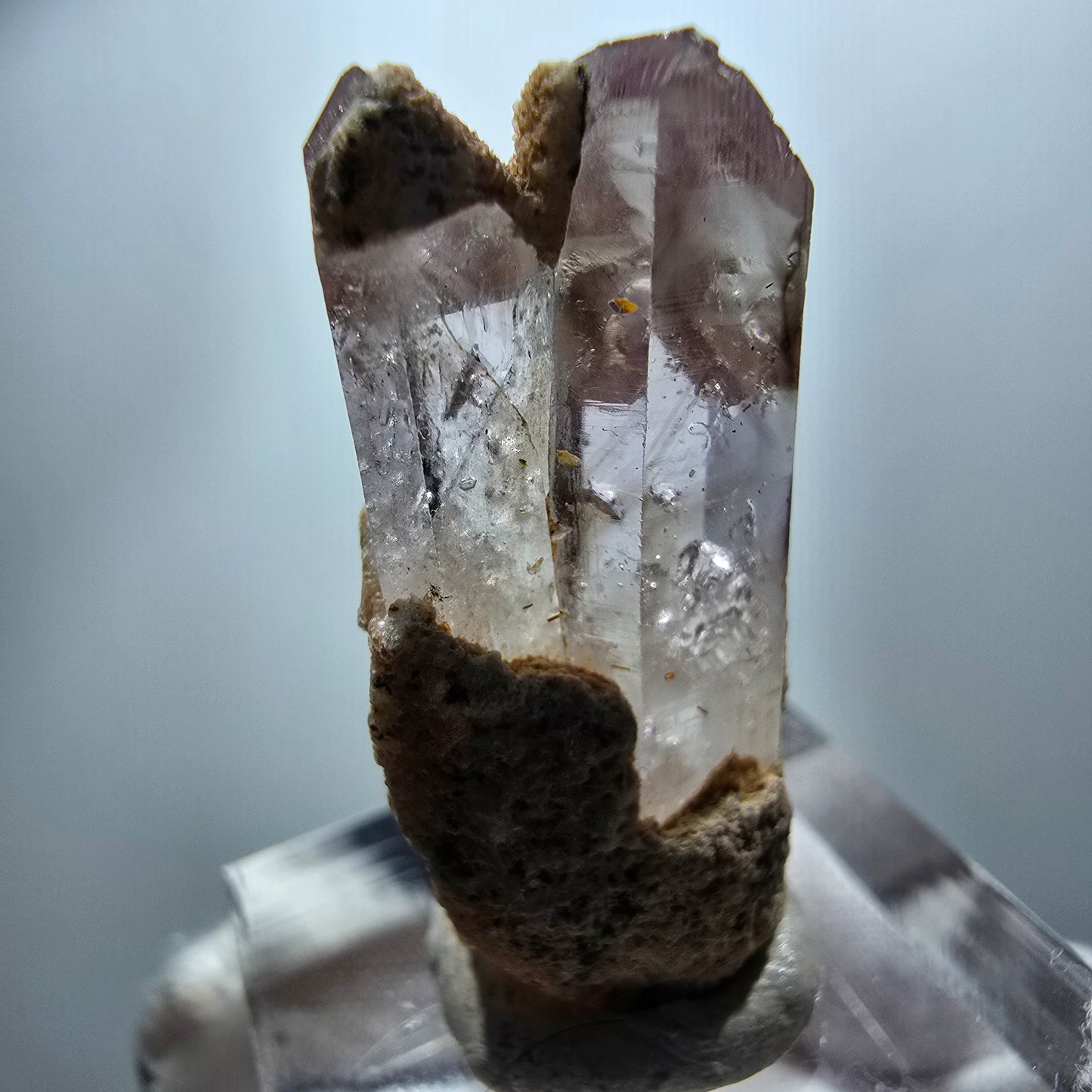 Beautiful Phantom Smoky Quartz Specimen Goboboseb, Namibia 33*16*11mm