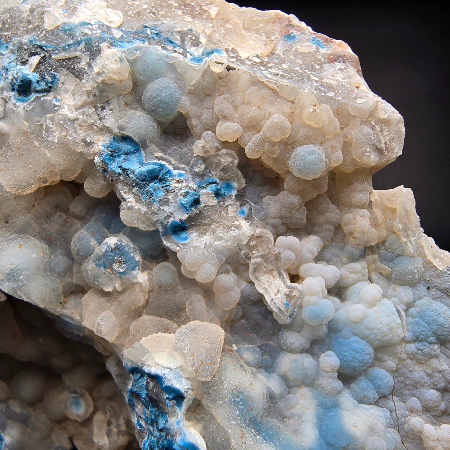 Seltene große Shattuckit Stufe blau Kaokoveld, Namibia 95*53*57mm Sammlung