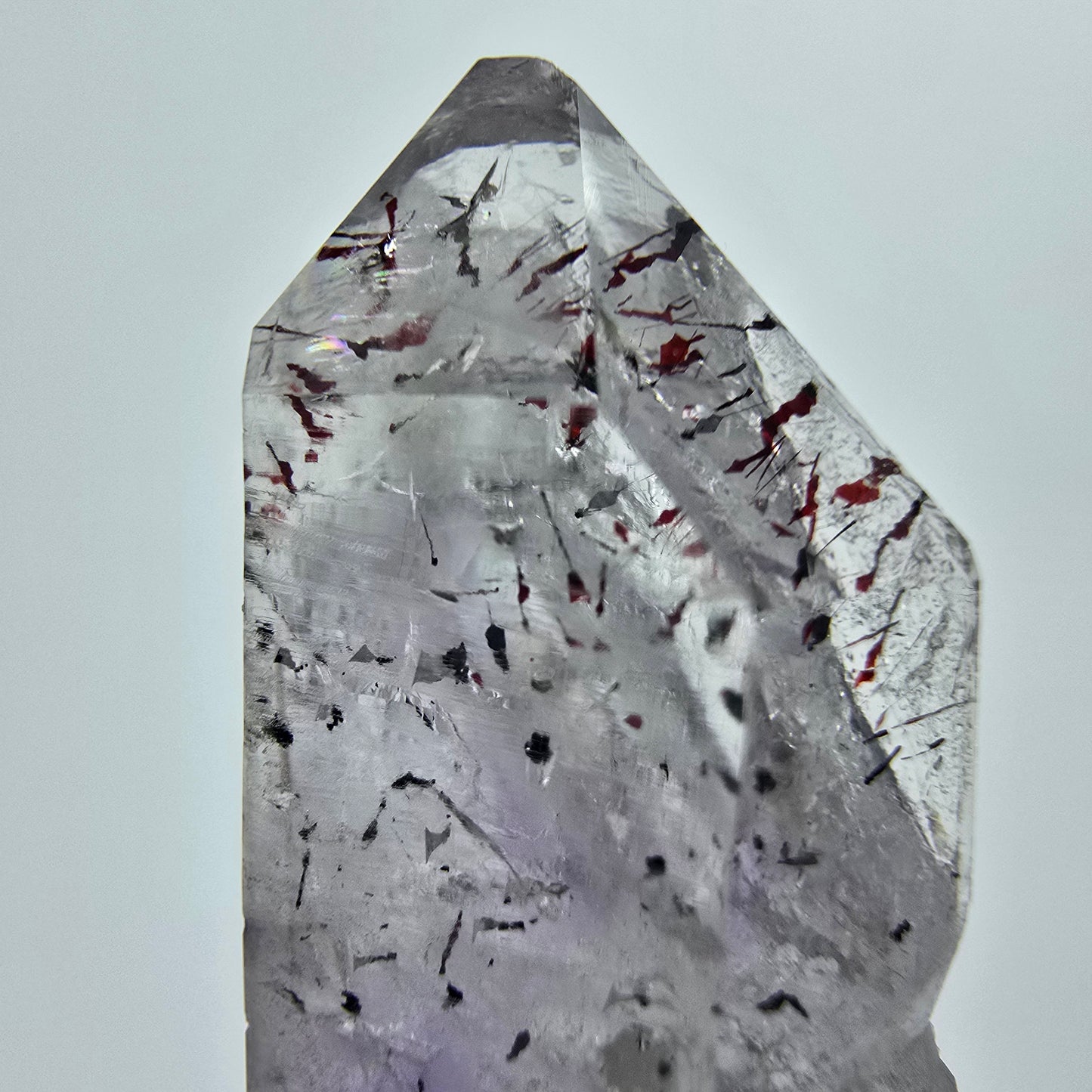 Harlekin Enhydro Phantom Amethyst Streep Mine Goboboseb Namibia 39*18*14mm