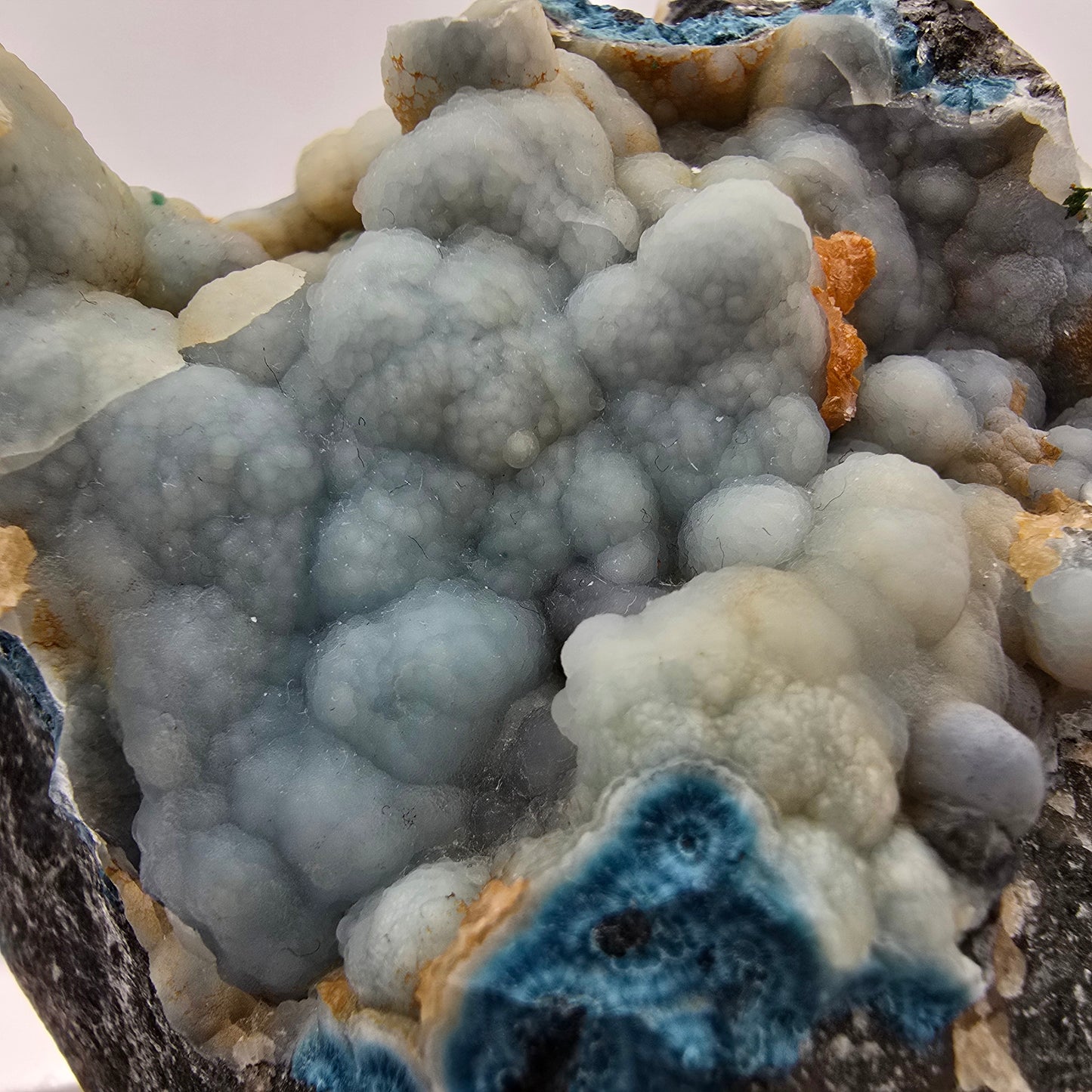 Große Shattuckit, Malachit Stufe, Kugel Kristalle Kaokoveld, Namibia 88*68*58mm