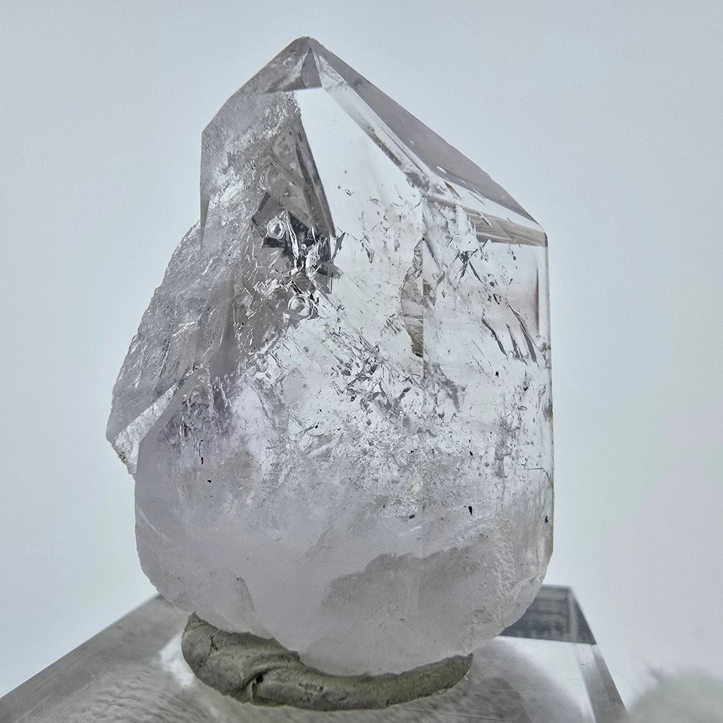 Enhydro Phantom Amethyst, 2x Blase Streep Mine, Goboboseb, Namibia 35*23*14mm