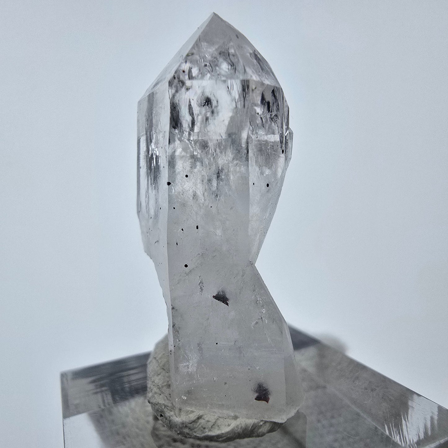 Harlekin Phantom Amethyst Kristall Streep Mine, Goboboseb, Namibia 33*17*10mm