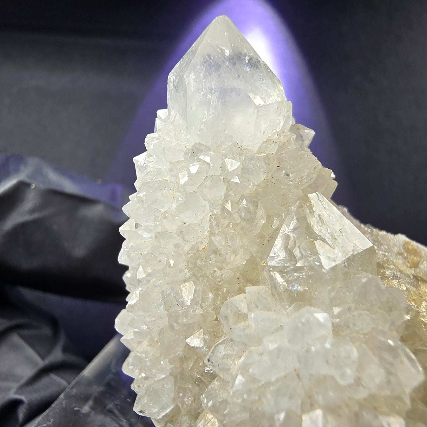 Seltene Kaktusquarz, Spirit Quarz XX Stufe 35*37*30mm Boekenhouthoek, Südafrika