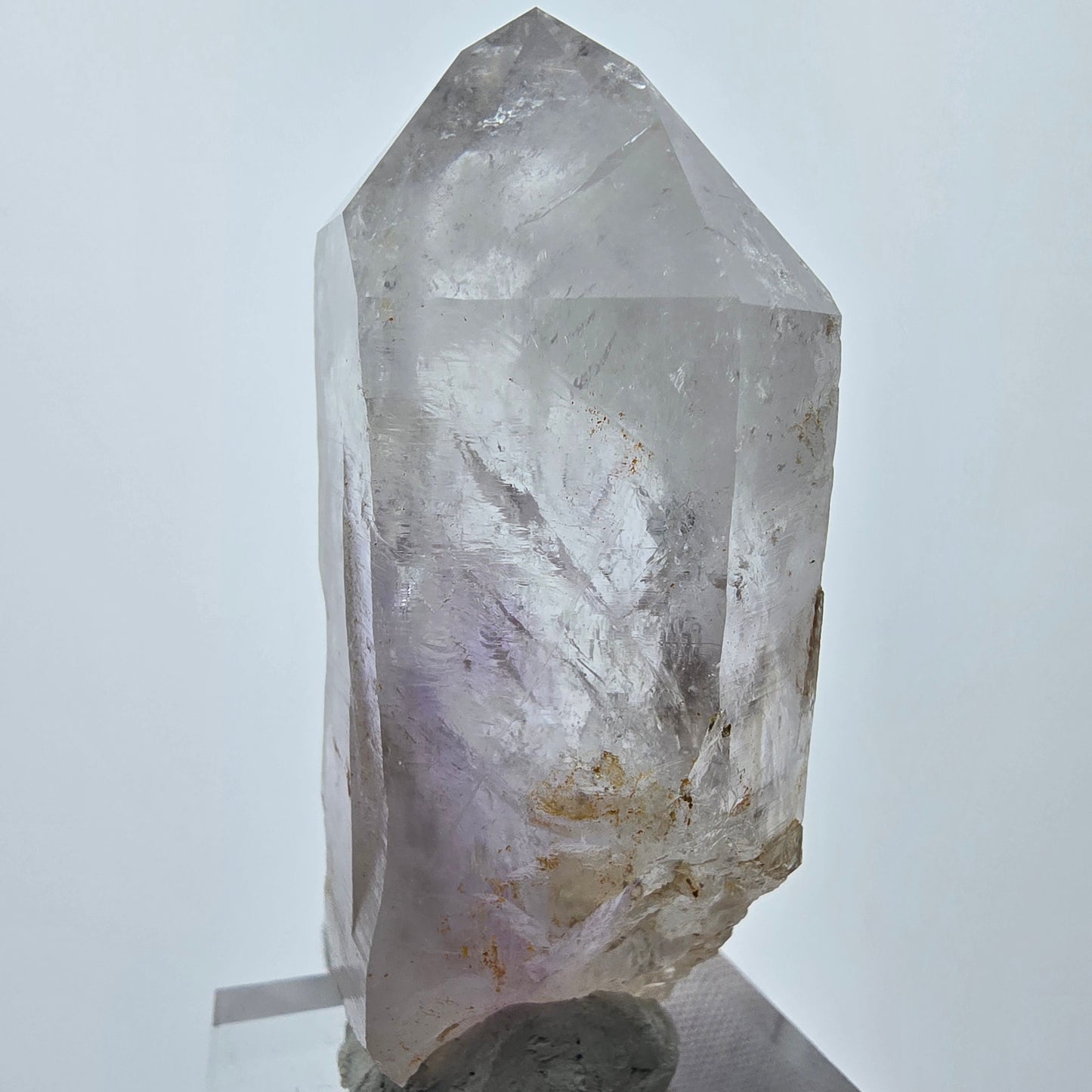 Großer Phantom Amethyst Kristall Streep Mine Goboboseb Namibia 81*32*31mm