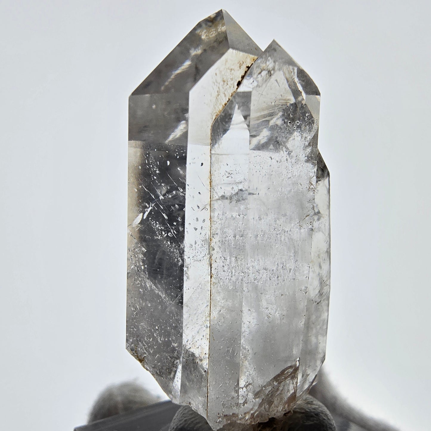 Phantom Smoky Quartz DT Scepter Valentine Pocket, Namibia 45*24*16mm