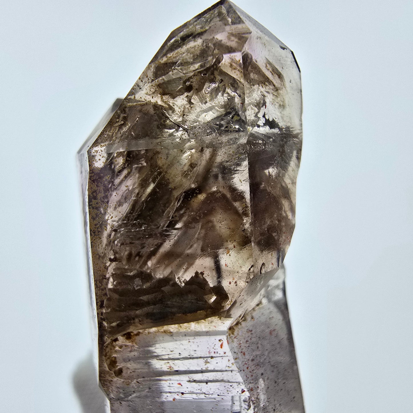Phantom Amethyst Fenster Skelett Zepter Kristall Goboboseb, Namibia 42*18*14mm