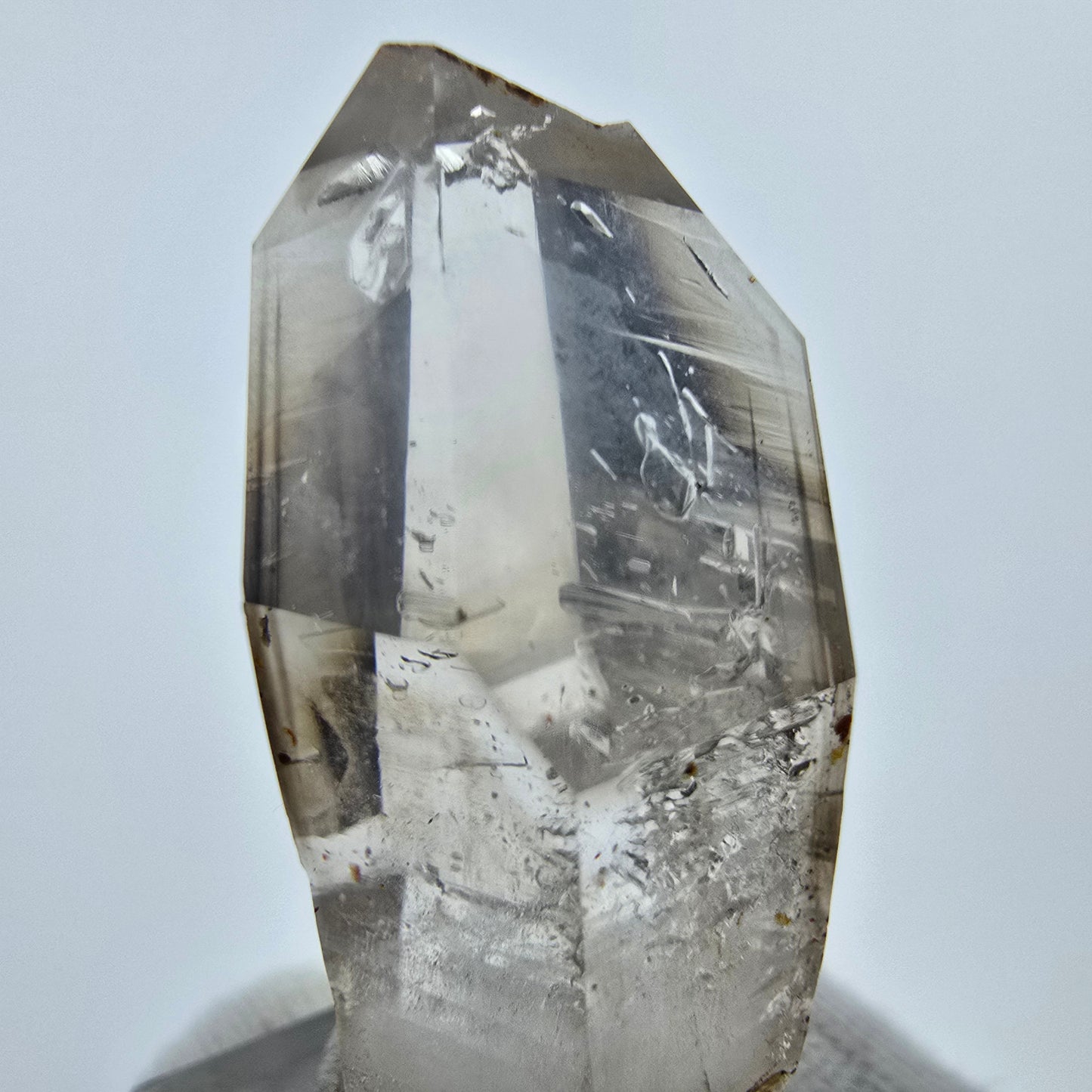 Klarer Phantom Rauchquarz Zepter Kristall Goboboseb, Namibia 43*19*16mm