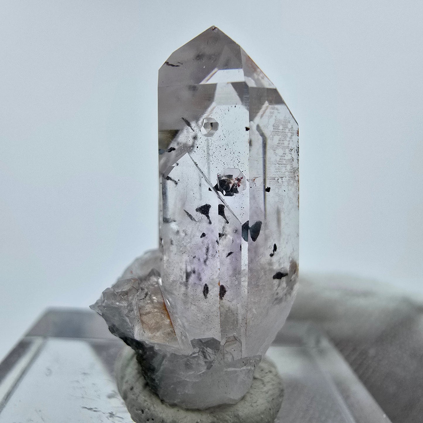 Harlekin Phantom Amethyst Kristall Streep Mine Goboboseb Namibia 25*20*14mm
