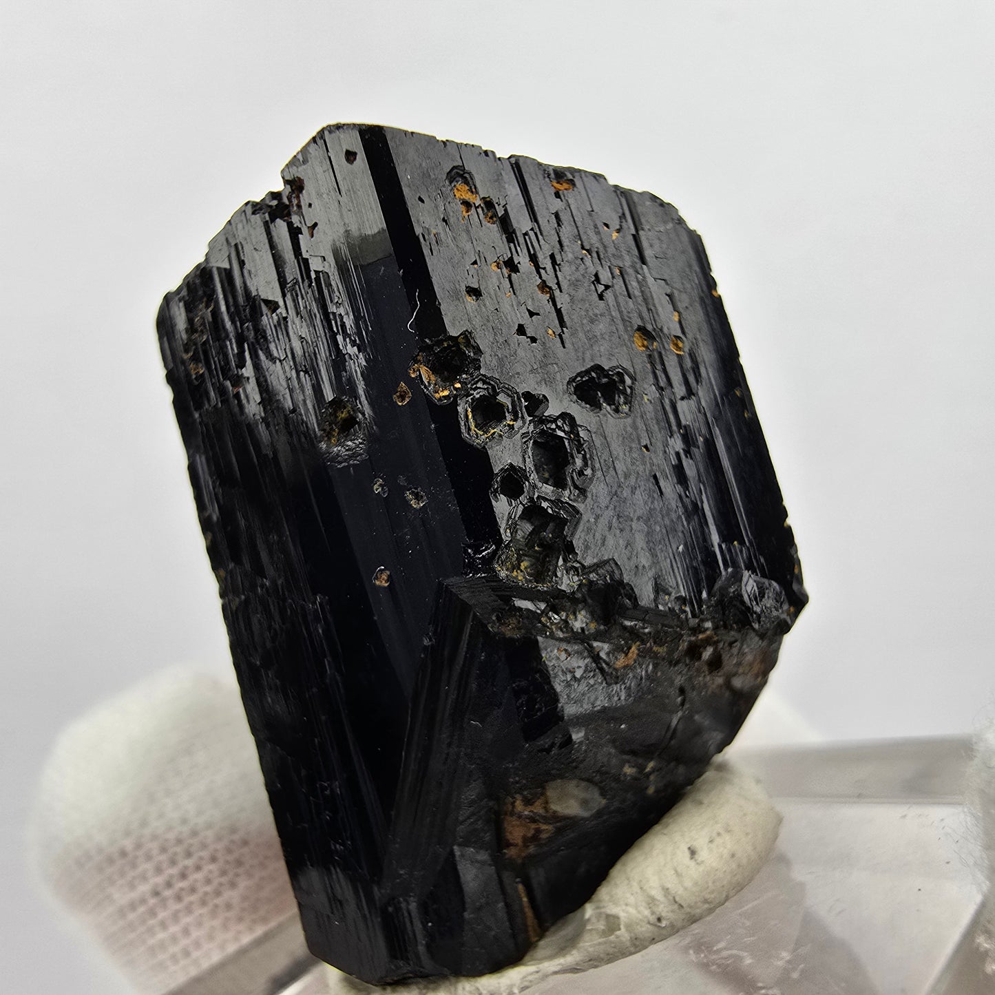 Symmetrischer Schörl Turmalin Kristall Erongo, Namibia 29*24*19mm Sammlung