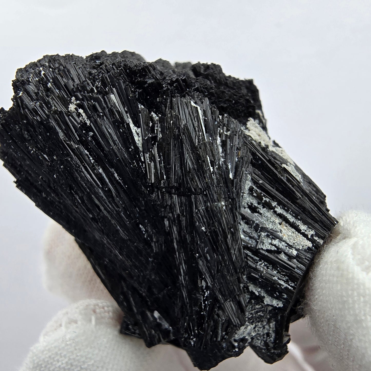 Seltene Schörl Turmalin Stufe schwarz Erongo, Namibia 41*31*27mm Sammlung