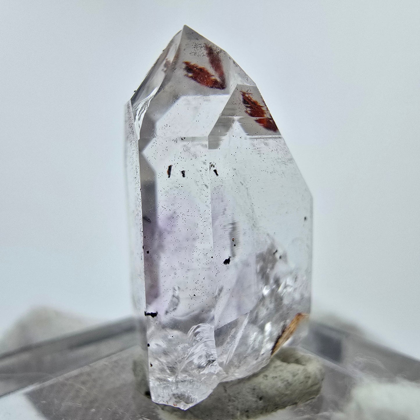 Harlekin Phantom Amethyst Kristall Streep Mine Goboboseb Namibia 25*14*13mm