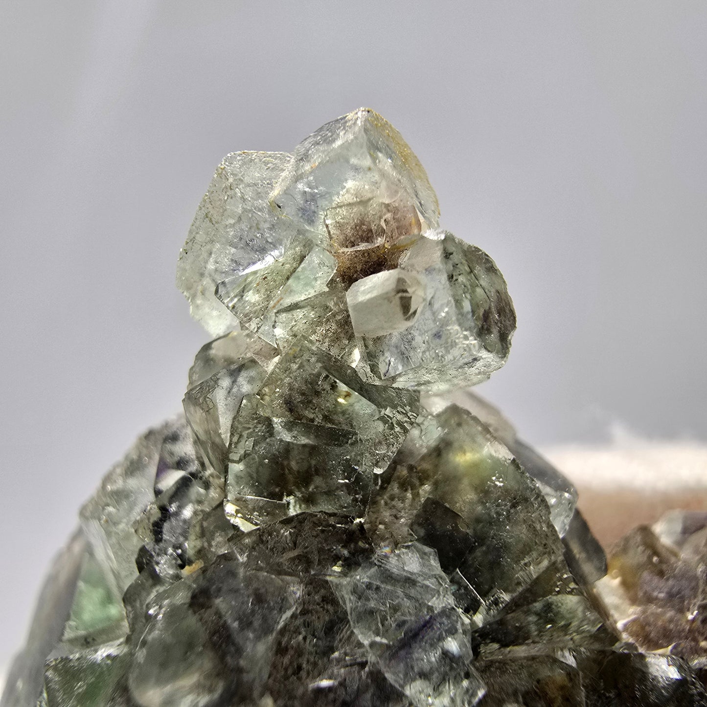 Sehr klare Fluorit Würfel Stufe grün Erongo, Namibia 52*41*25mm Sammlung