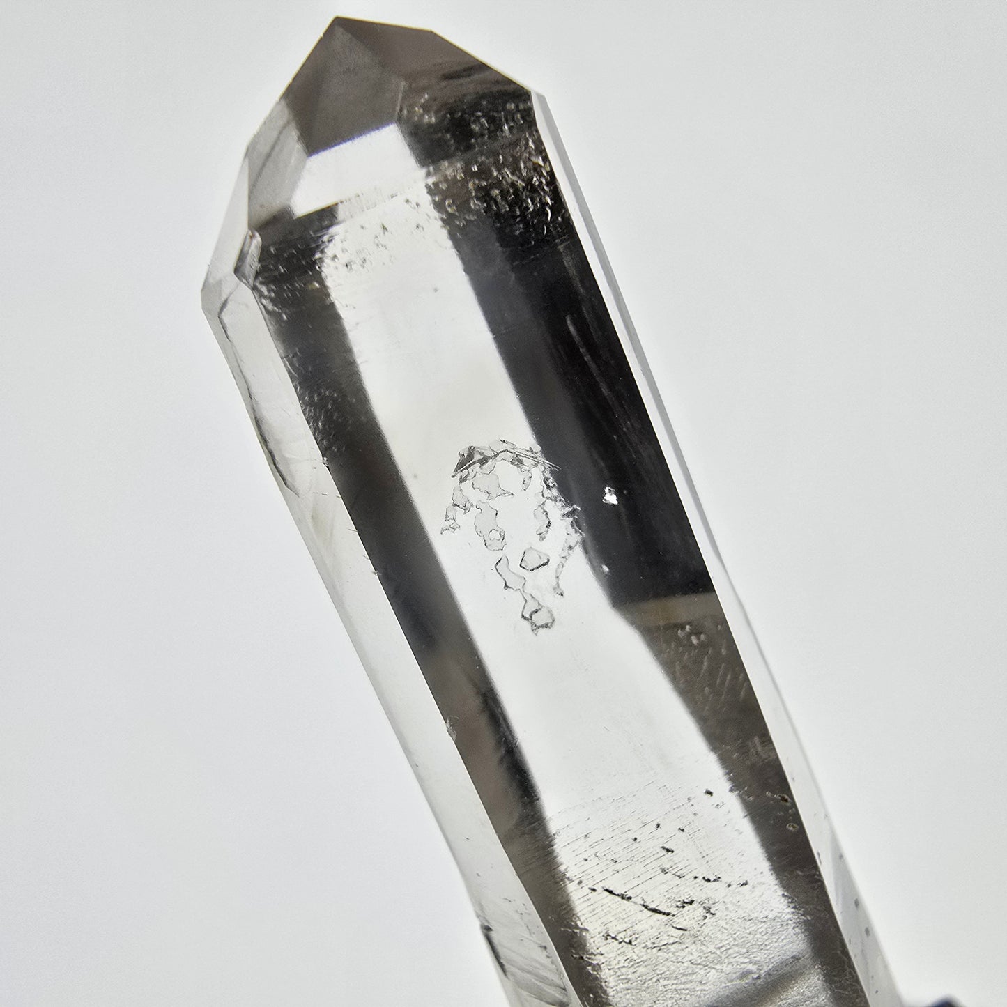 Skeleton Phantom Smoky Quartz Scepter Valentine Pocket, Namibia 59*16*12mm