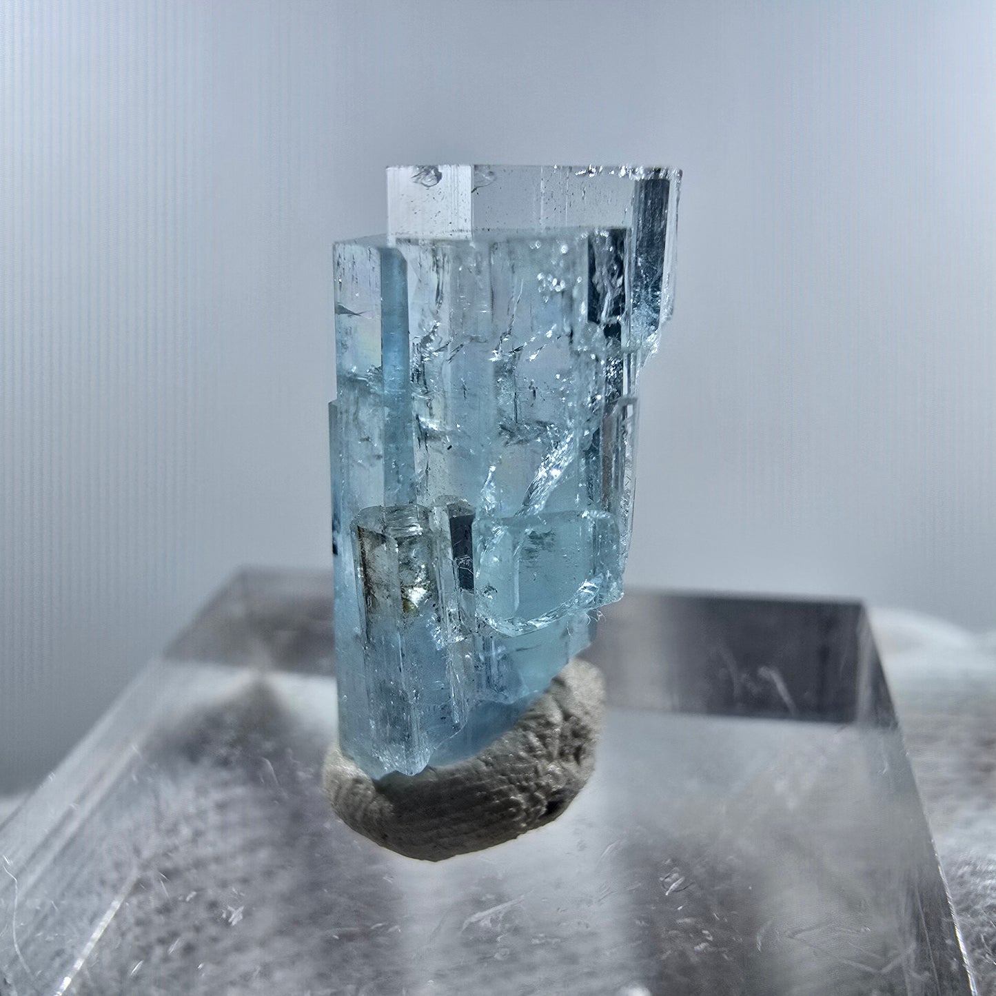 Aigue-marine Setlene, tourmaline Schörl stade Erongo, Namibie 19*11*8mm