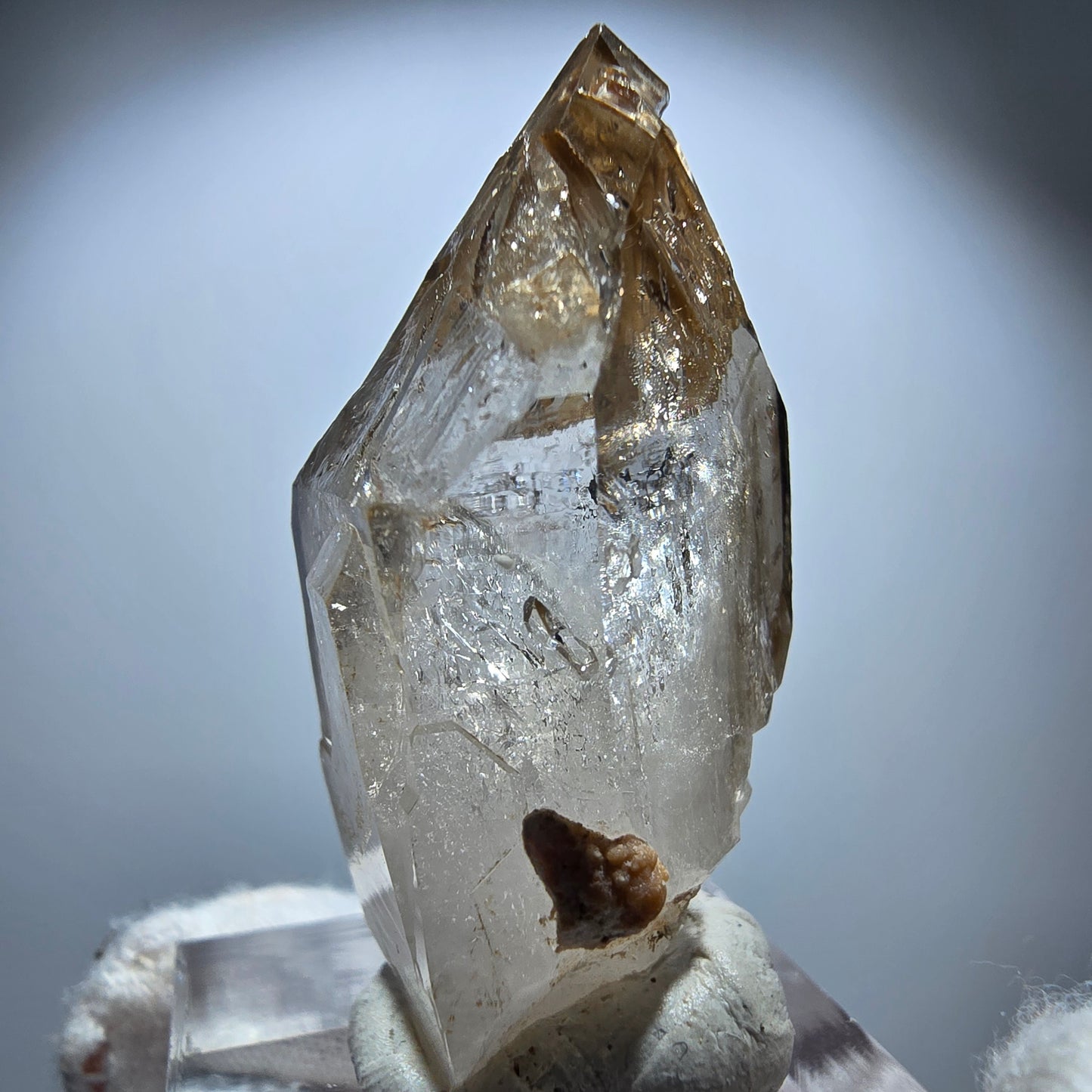 Enhydro Phantom Rauchquarz Fenster DT Zepter Goboboseb, Namibia 41*22*17mm