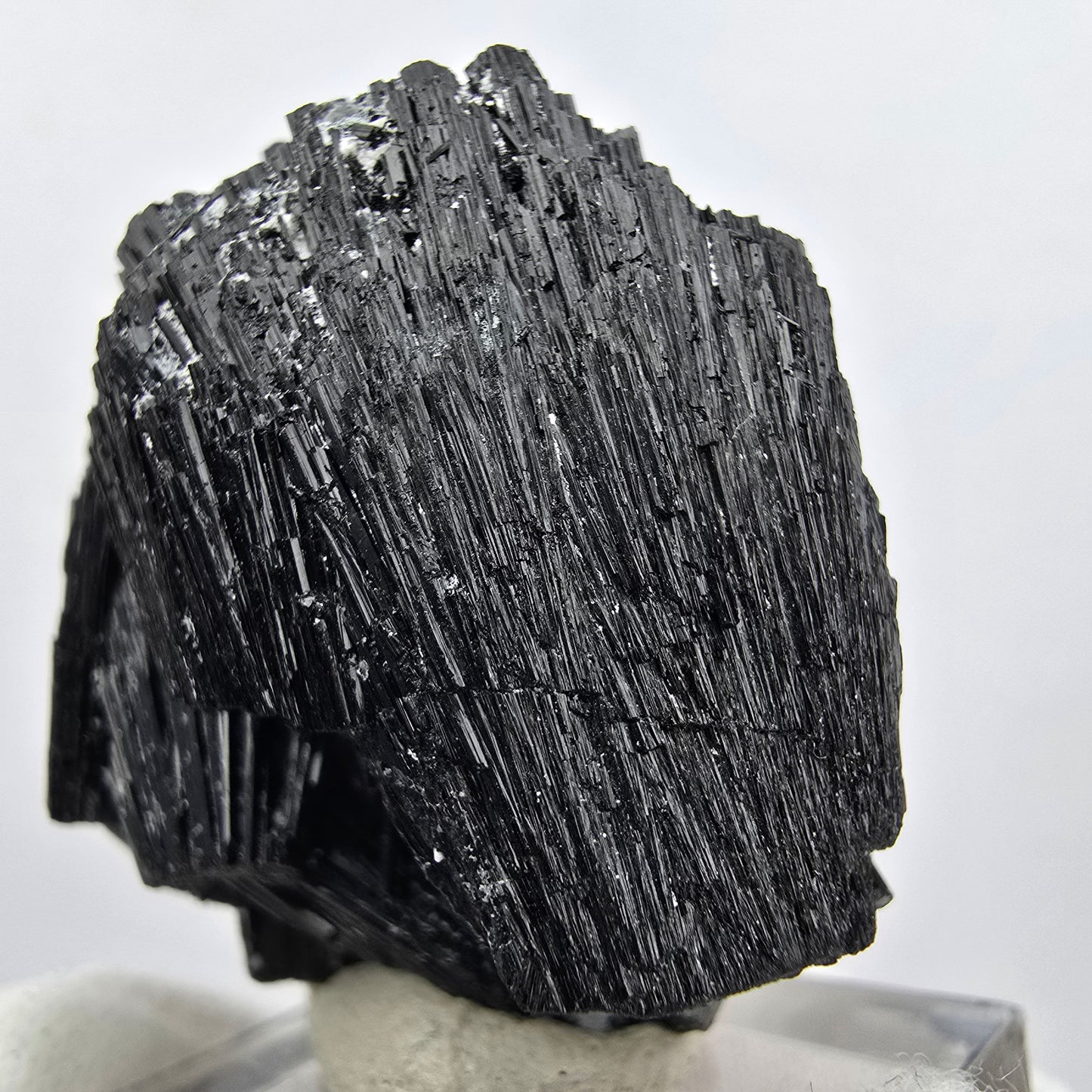 Seltene Schörl Turmalin Stufe schwarz Erongo, Namibia 37*33*23mm Sammlung