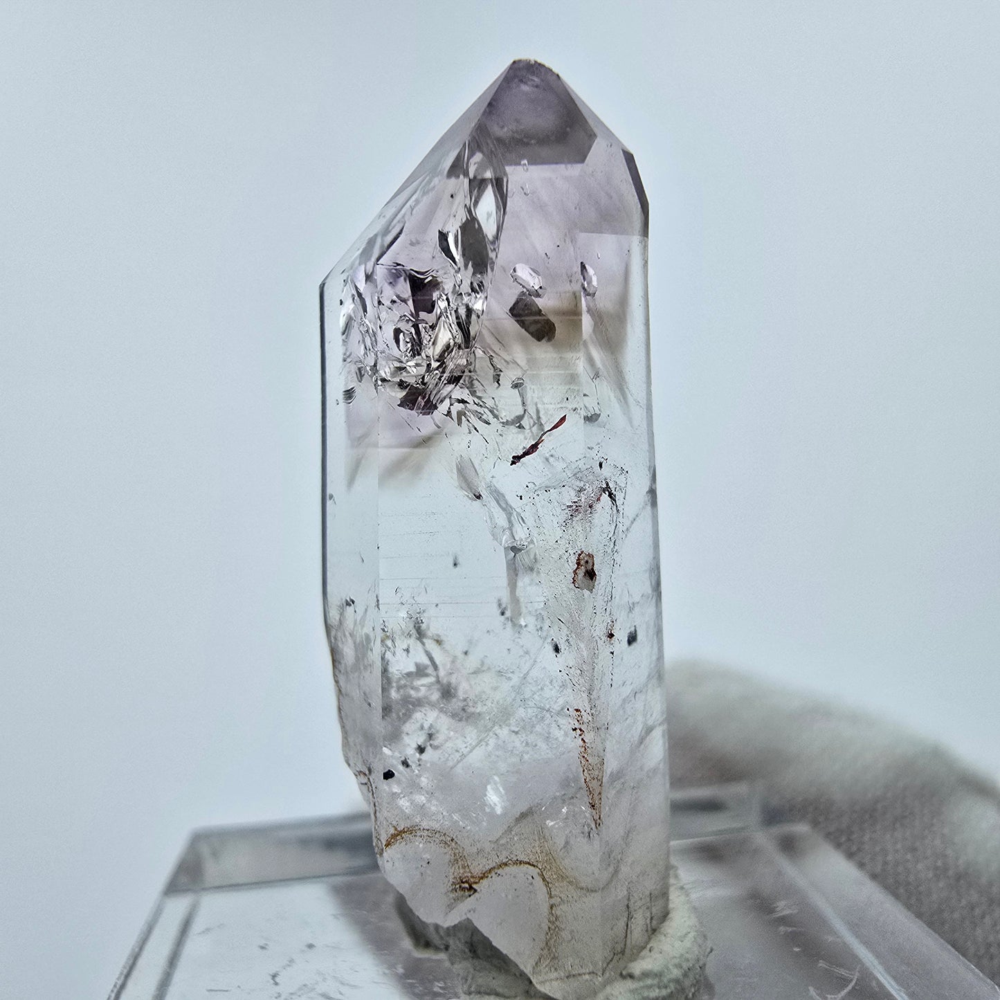 Harlekin Phantom Amethyst Kristall Streep Mine Goboboseb Namibia 30*11*10mm