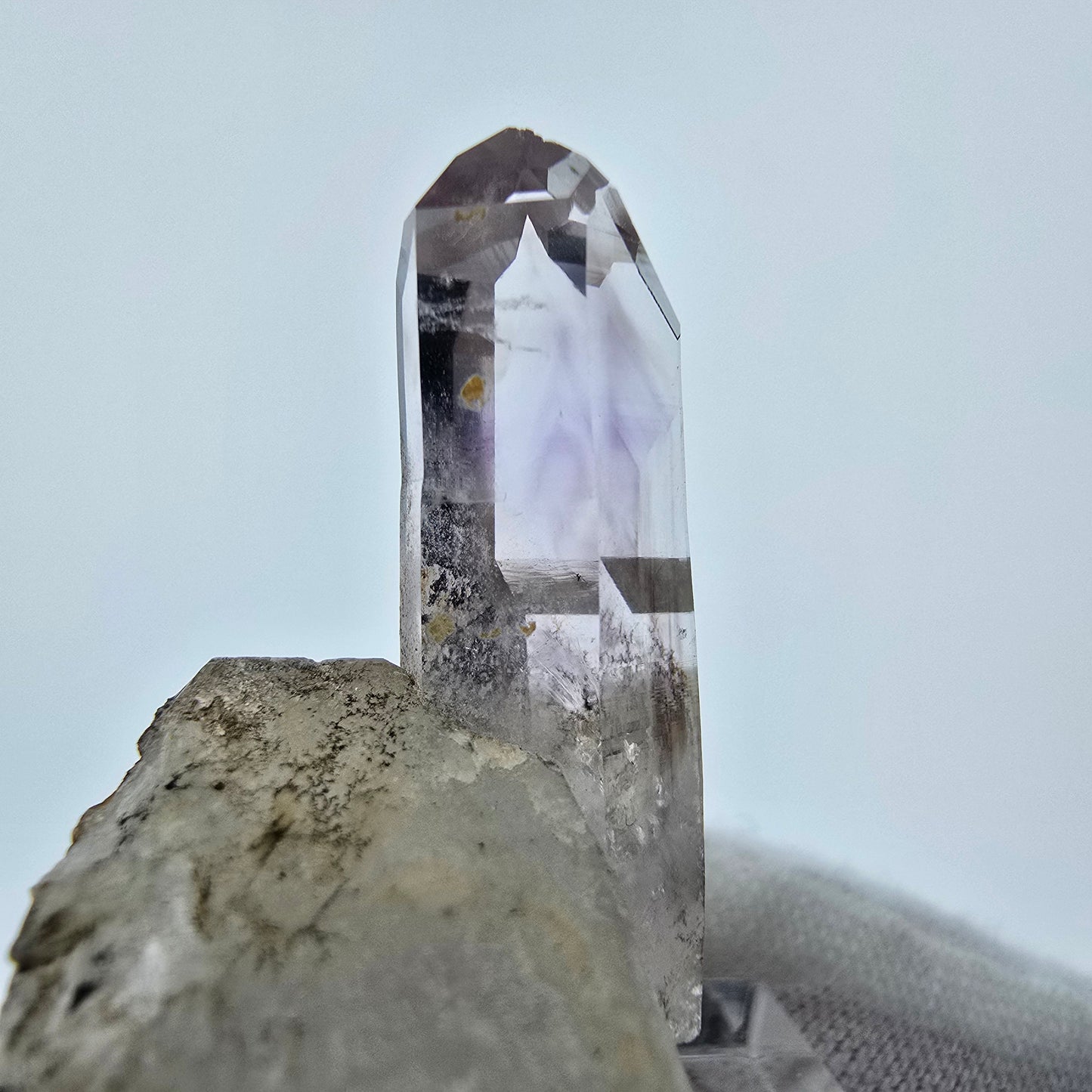 Klare Phantom Amethyst Stufe Streep Mine Goboboseb Namibia 32*19*27mm Sammlung