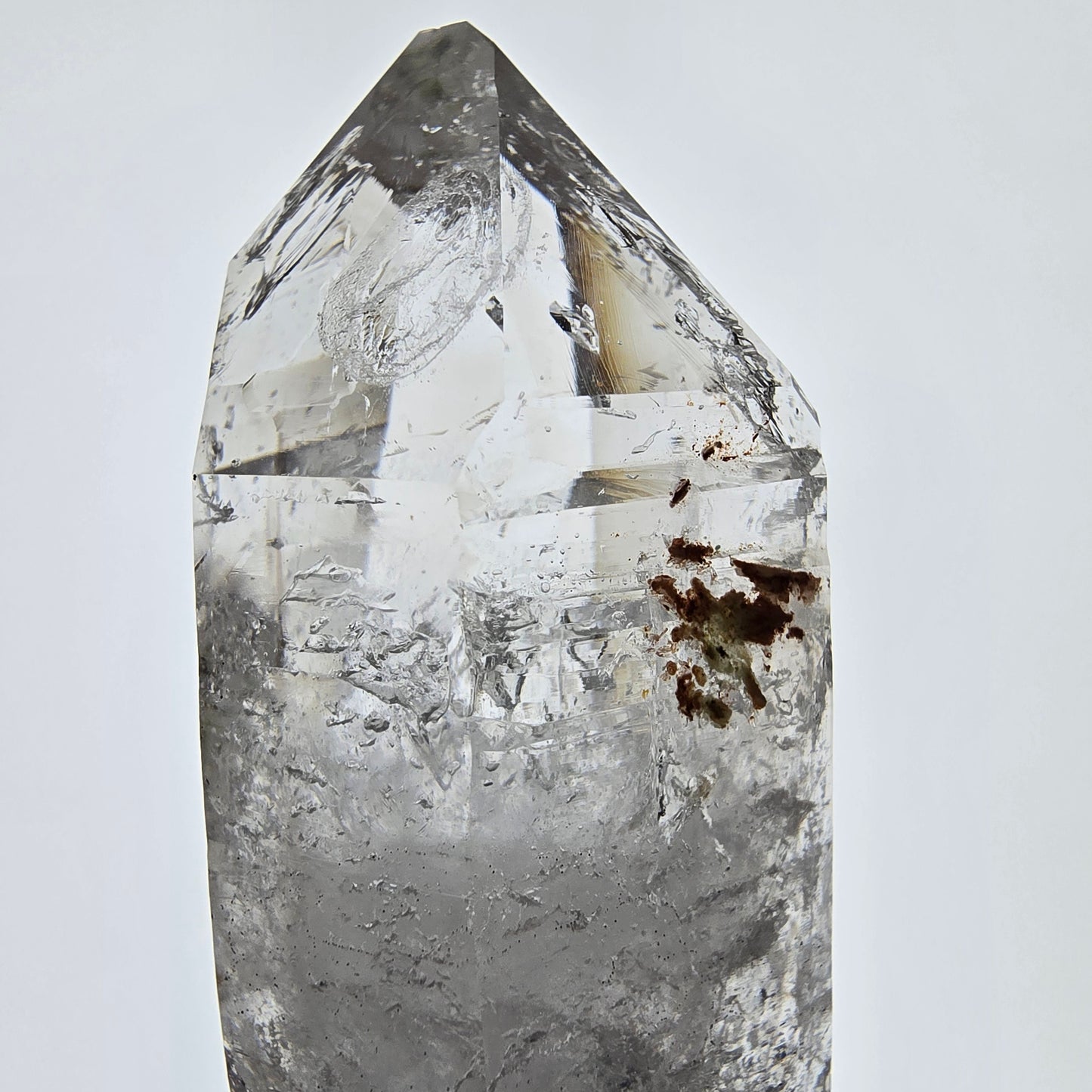 Skeleton Phantom Smoky Quartz DT Scepter Valentine Pocket, Namibia 64*30*24mm