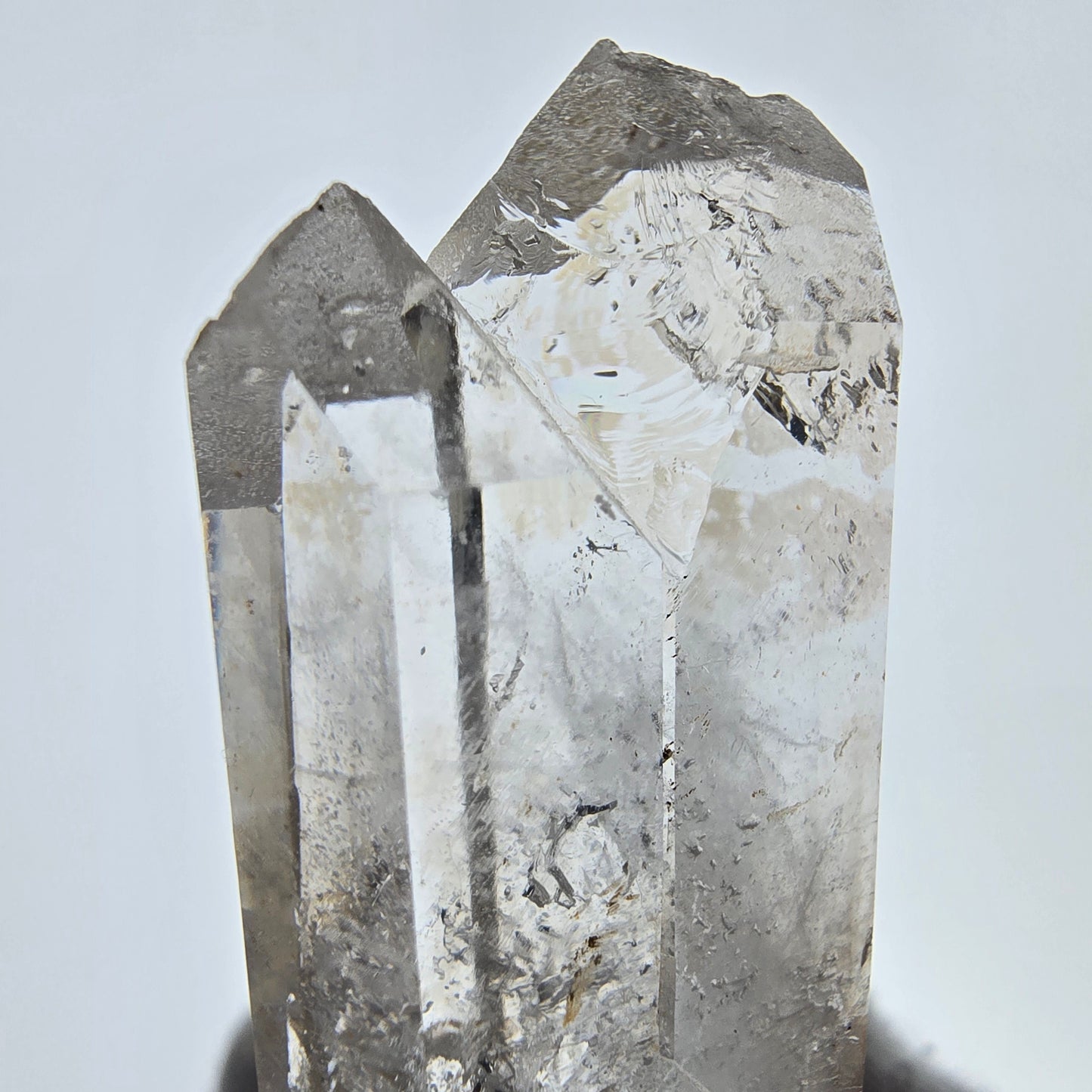 Phantom Smoky Quartz DT Scepter Valentine Pocket, Namibia 48*24*17mm