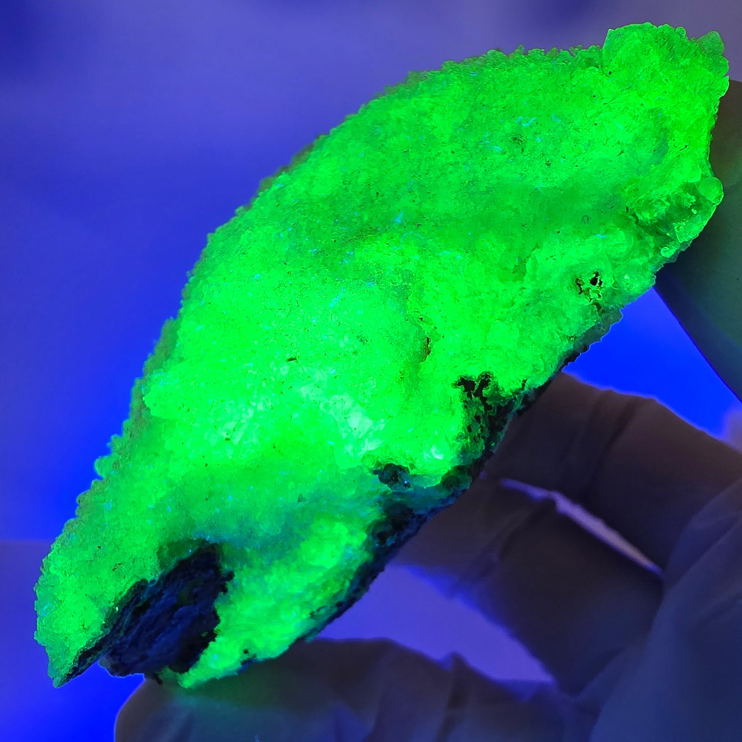 Seltene Hyalit Opal, Orthoklas, Schörl Turmalin Stufe Erongo, Namibia 69*60*36mm
