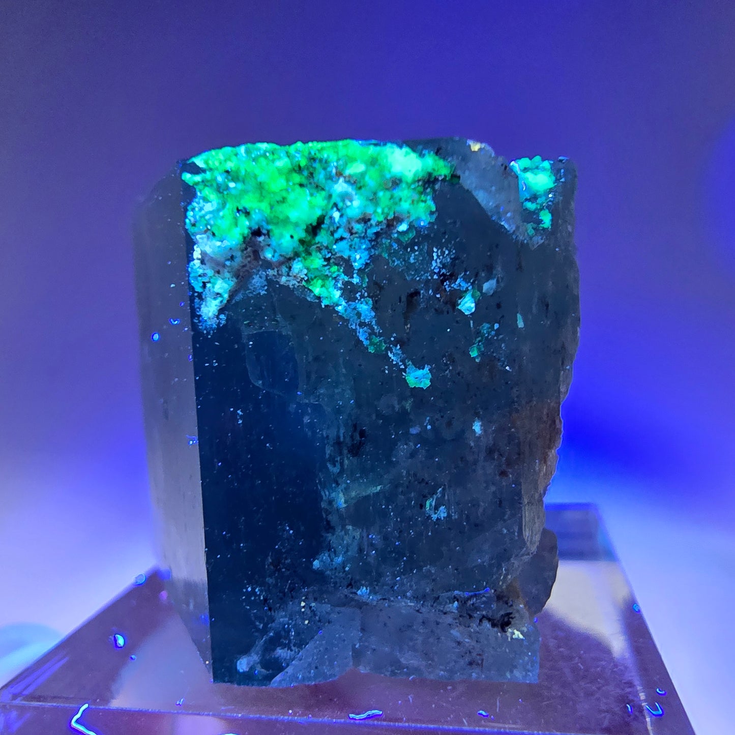 Seltener Aquamarin X mit Hyalit Erongo, Namibia 31*24*21mm