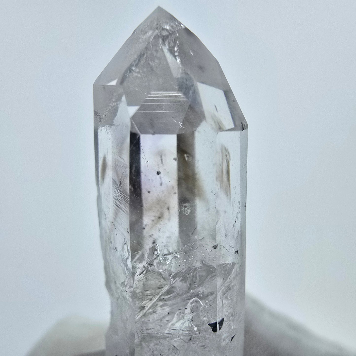 Enhydro Phantom Hämatit Amethyst Streep Mine, Goboboseb, Namibia 41*17*10mm