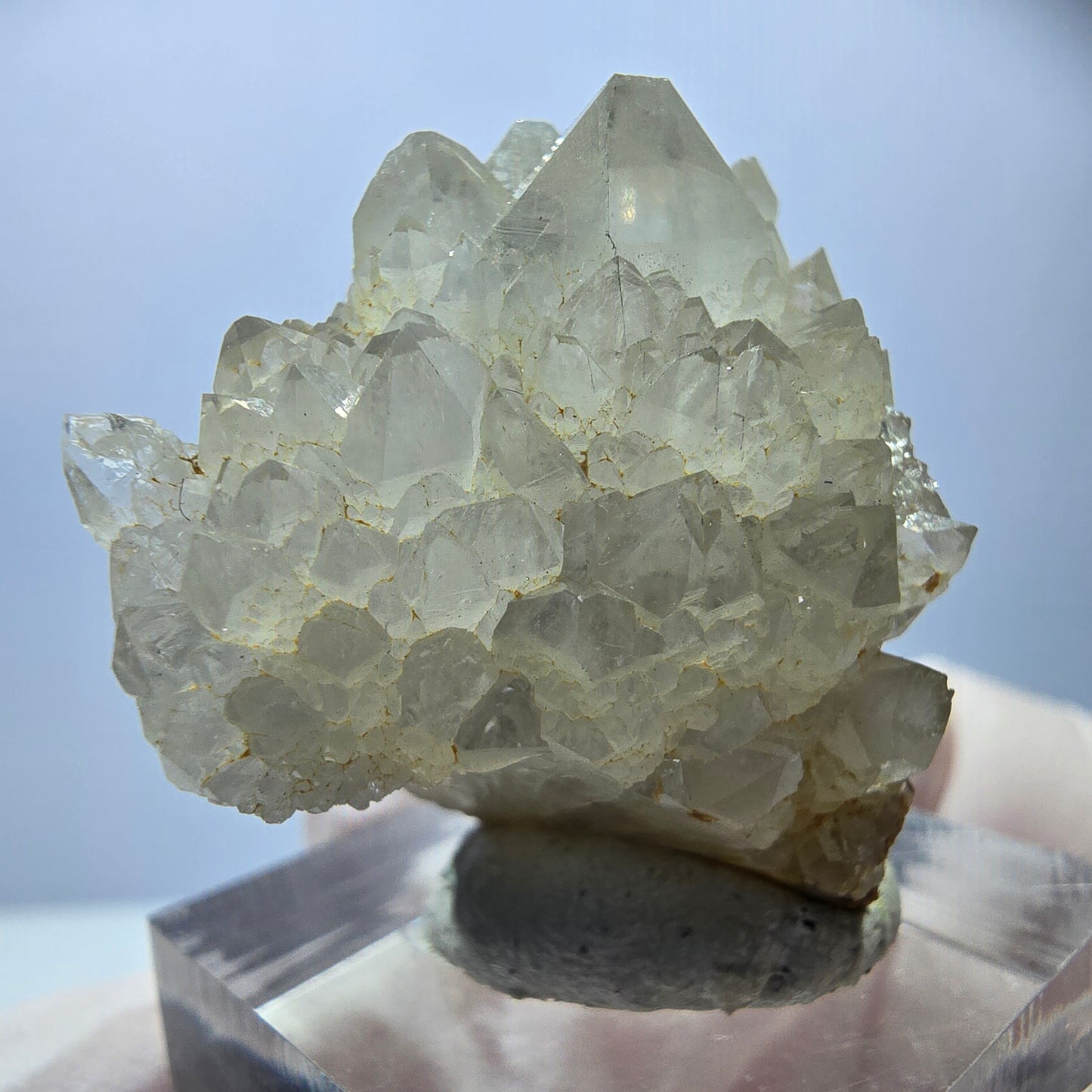 Spécimen rare de cristal de quartz Okorusu, Namibie 31*28*22mm