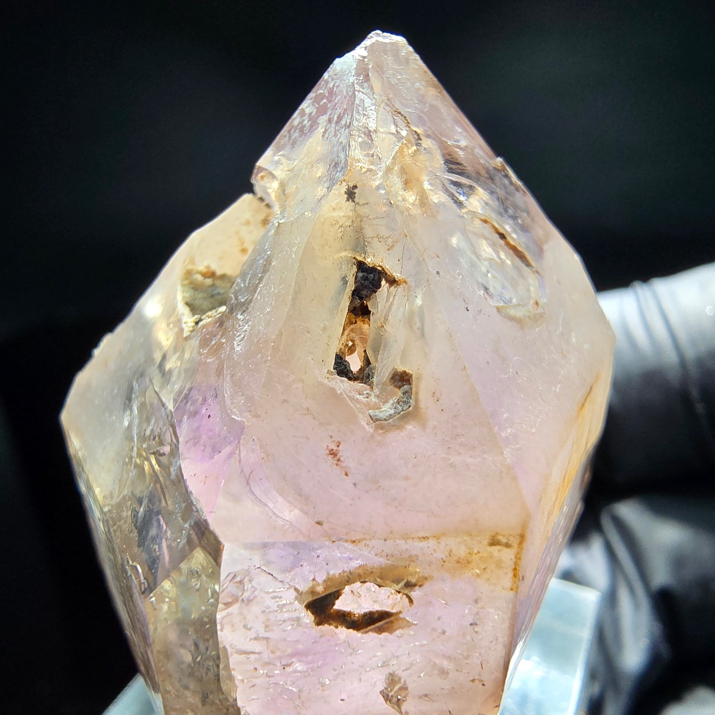 Schöne Phantom Amethyst Fenster Spitze Brandberg, Namibia 42*34*26mm Sammlung