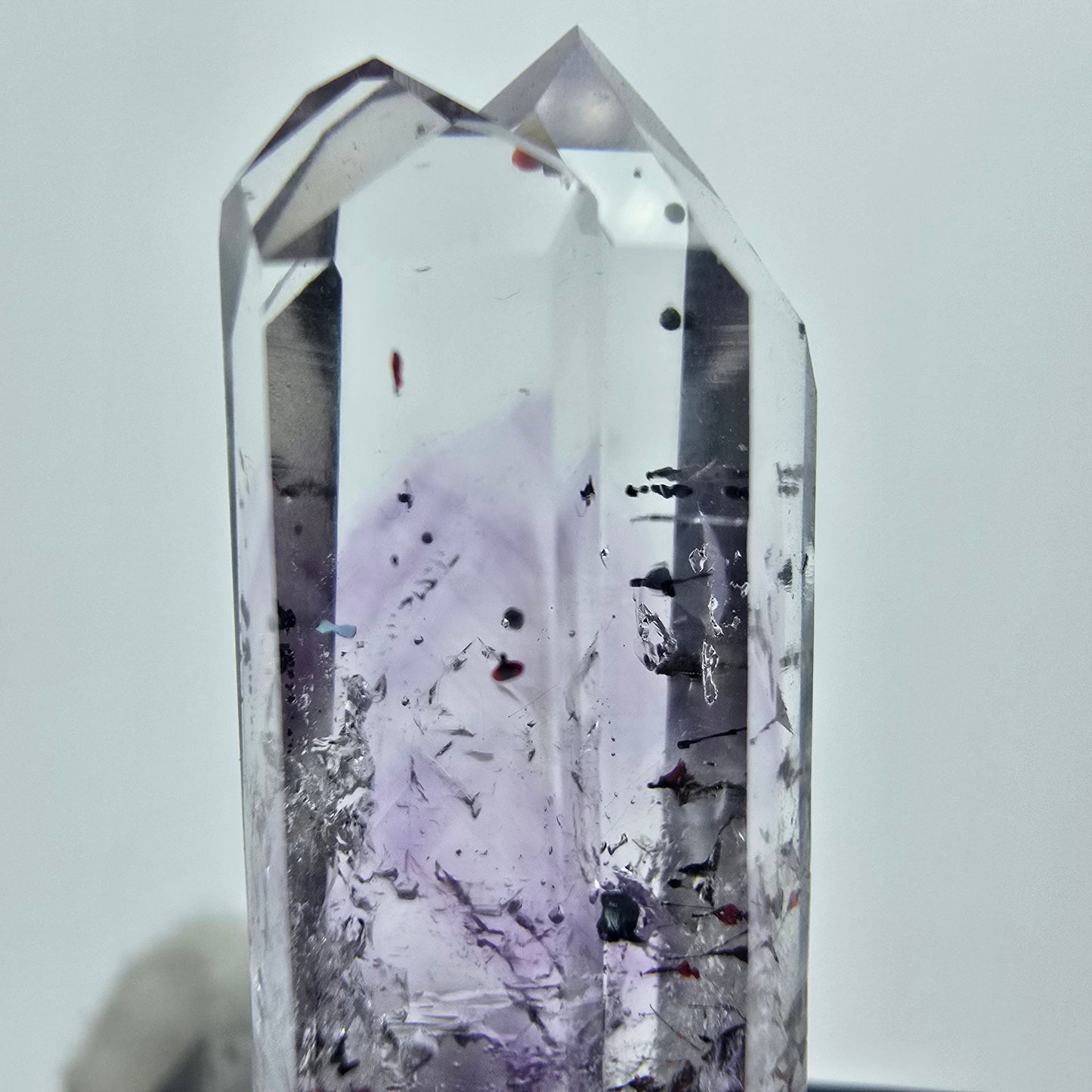 Harlekin Phantom Amethyst Kristall Streep Mine Goboboseb Namibia 32*11*9mm