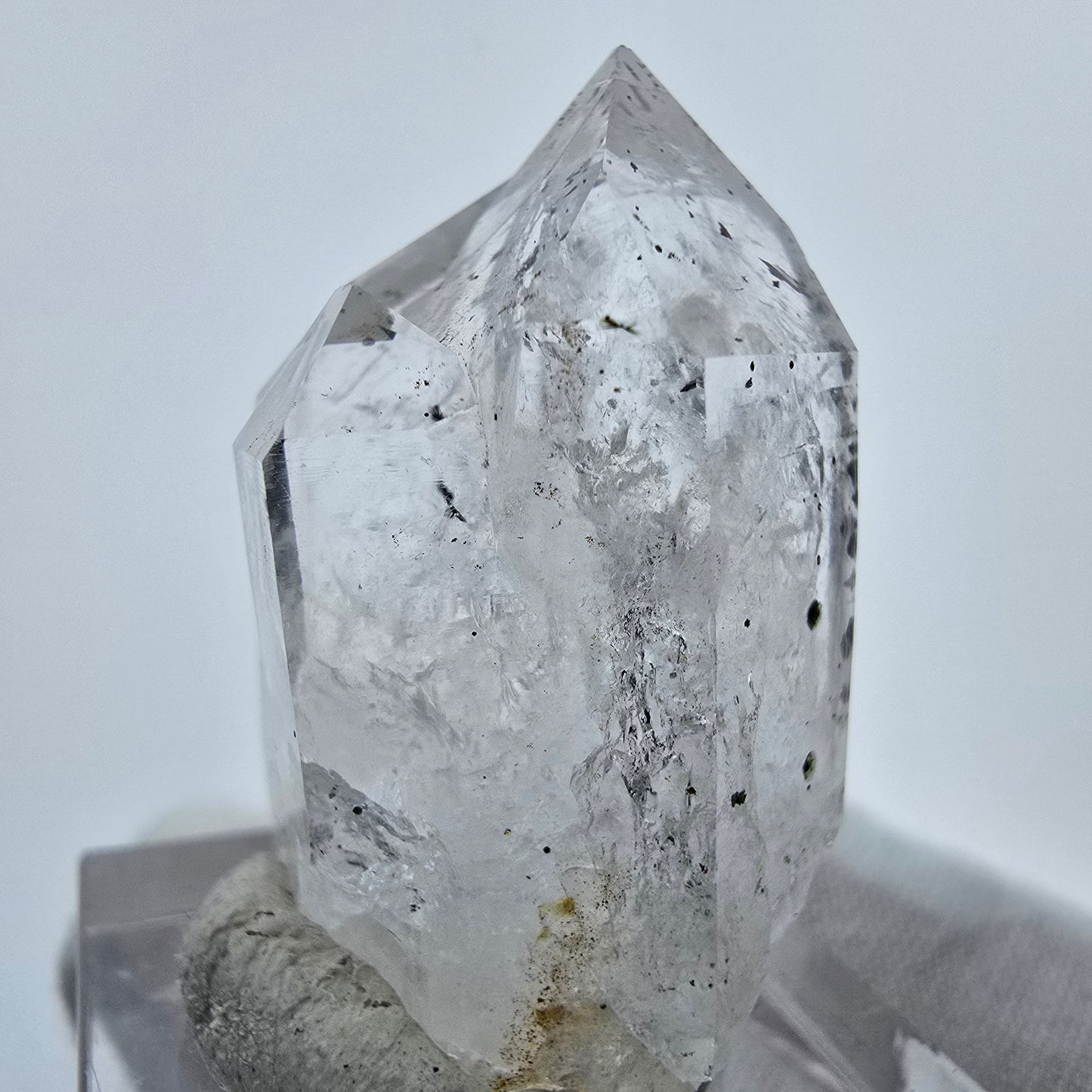 Enhydro Harlekin Phantom Hämatit Quarz Streep Mine, Goboboseb Namibia 34*24*22mm