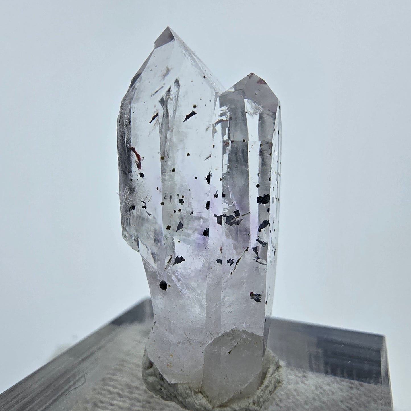 Harlekin Phantom Amethyst Kristall Streep Mine, Goboboseb, Namibia 30*13*13mm