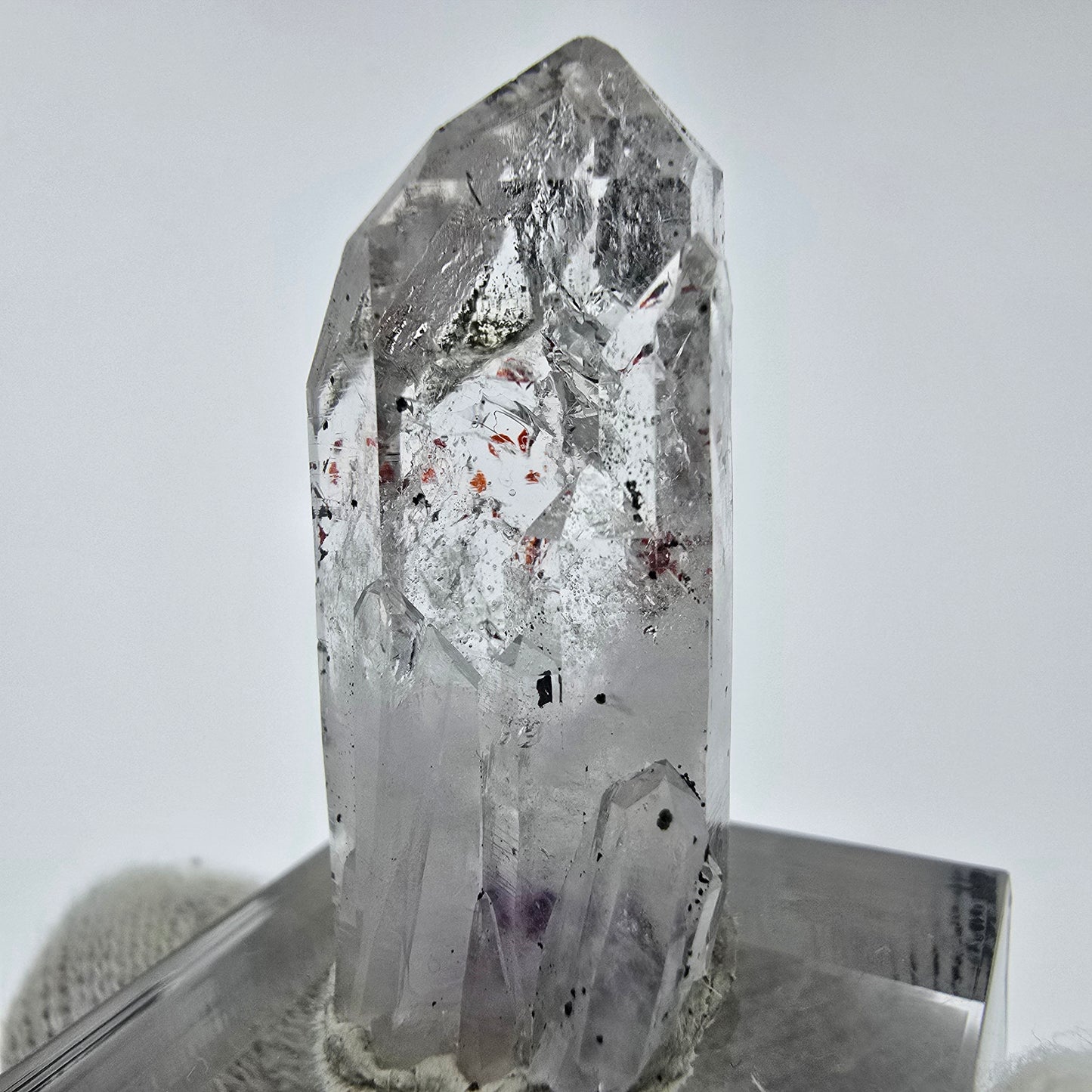 Harlekin Phantom Amethyst Kristall Streep Mine, Goboboseb, Namibia 34*14*13mm