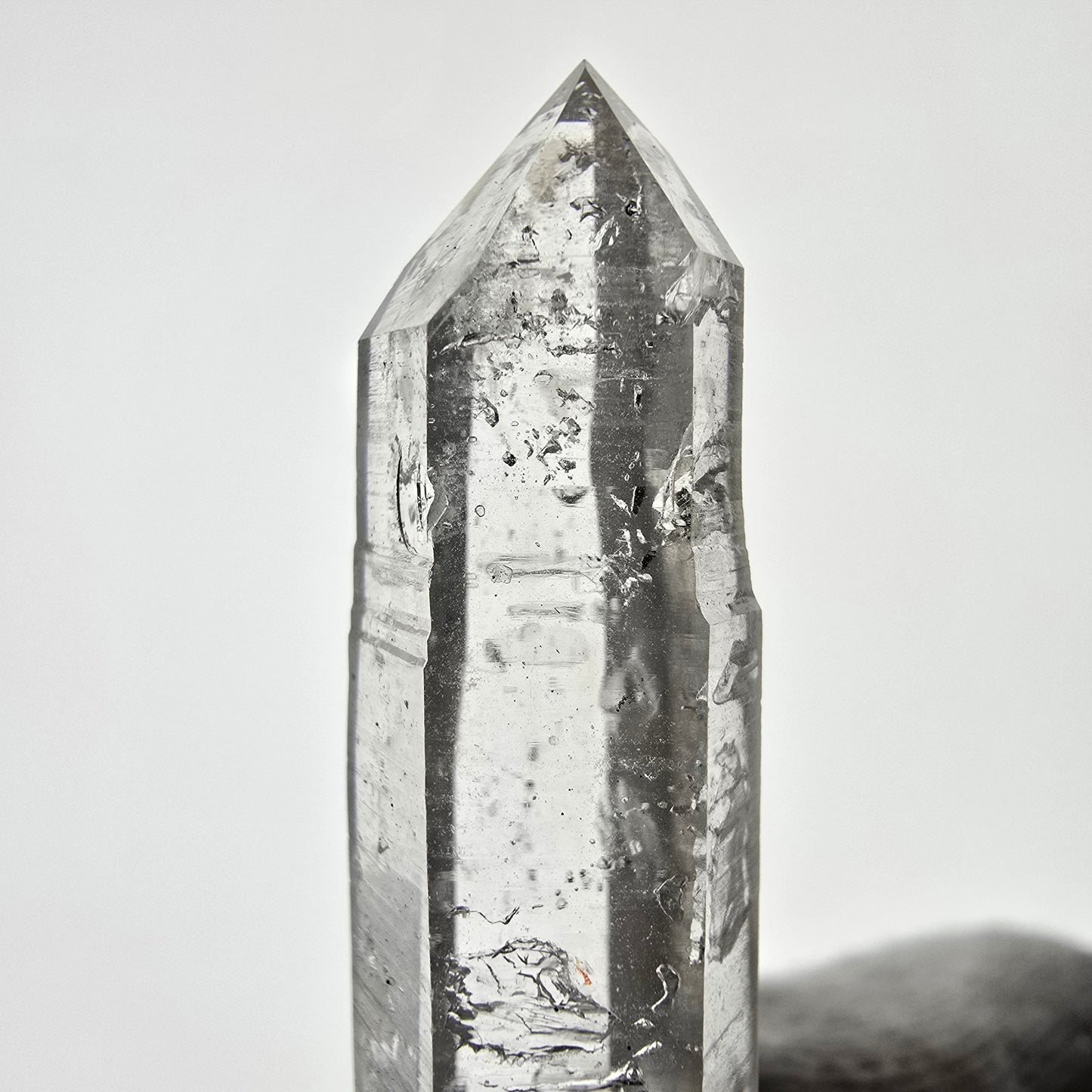 Skeleton Phantom Smoky Quartz DT Scepter Valentine Pocket, Namibia 52*14*11mm