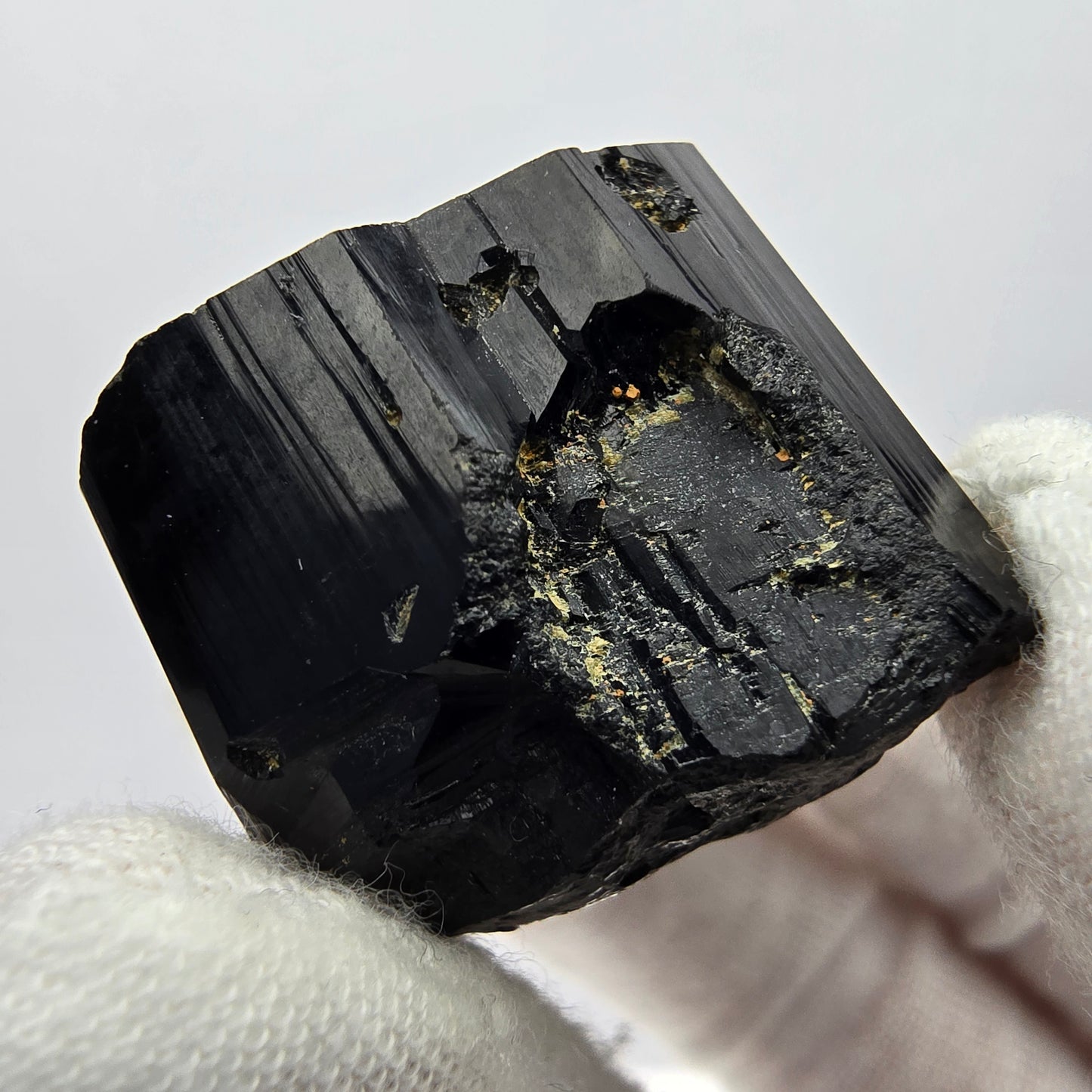 Symmetrischer Schörl Turmalin Kristall Erongo, Namibia 29*27*24mm Sammlung