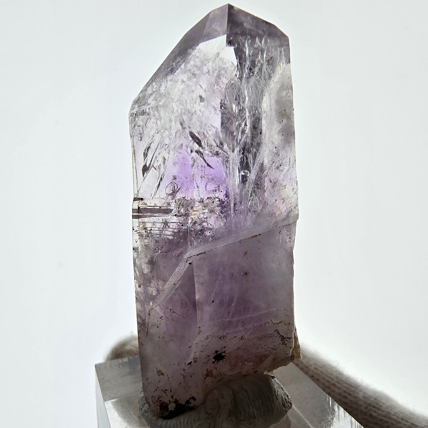 Enhydro Phantom Amethyst Scepter Point Valentine Pocket, Namibia 51*23*17mm