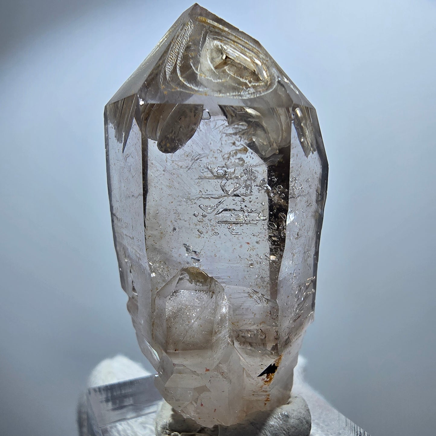 Klare Phantom Amethyst Zepter Spitze Goboboseb, Namibia 50*24*21mm