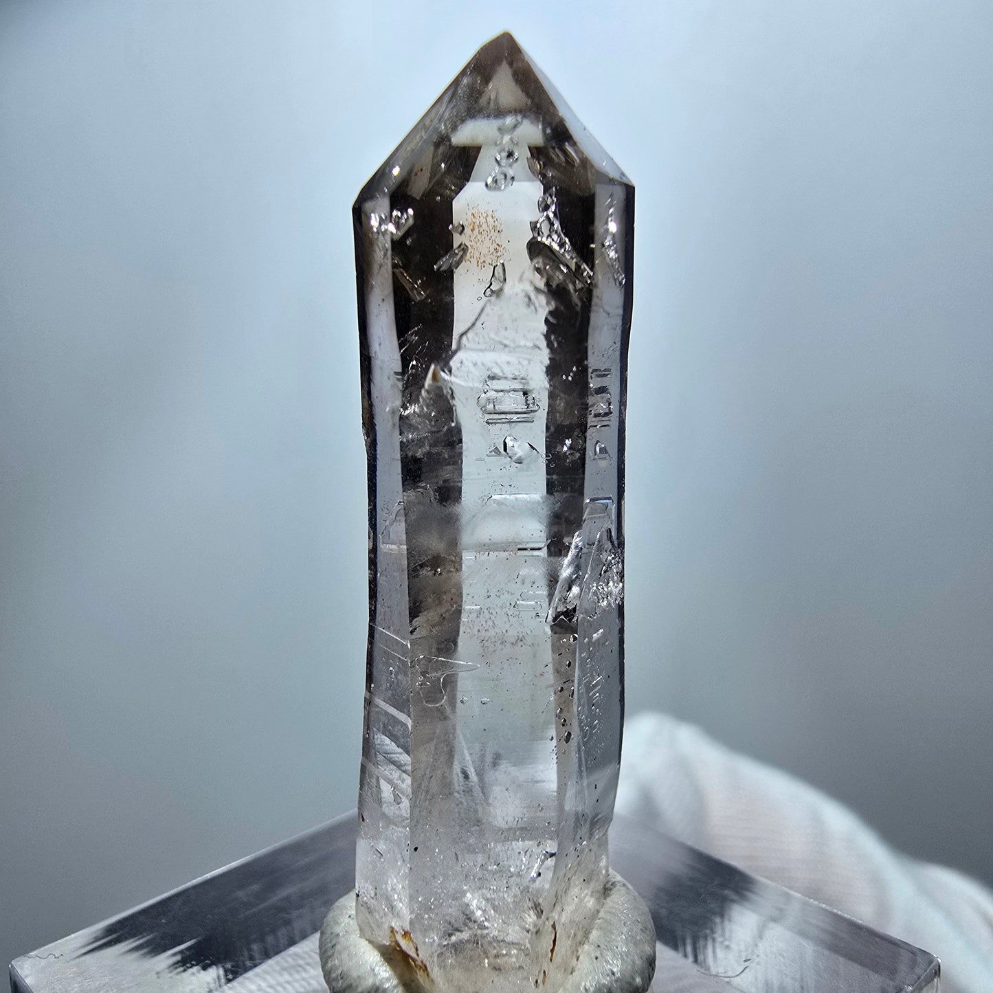 Rare Phantom Smoky Quartz Scepter Crystal Goboboseb, Namibia 37*12*9mm